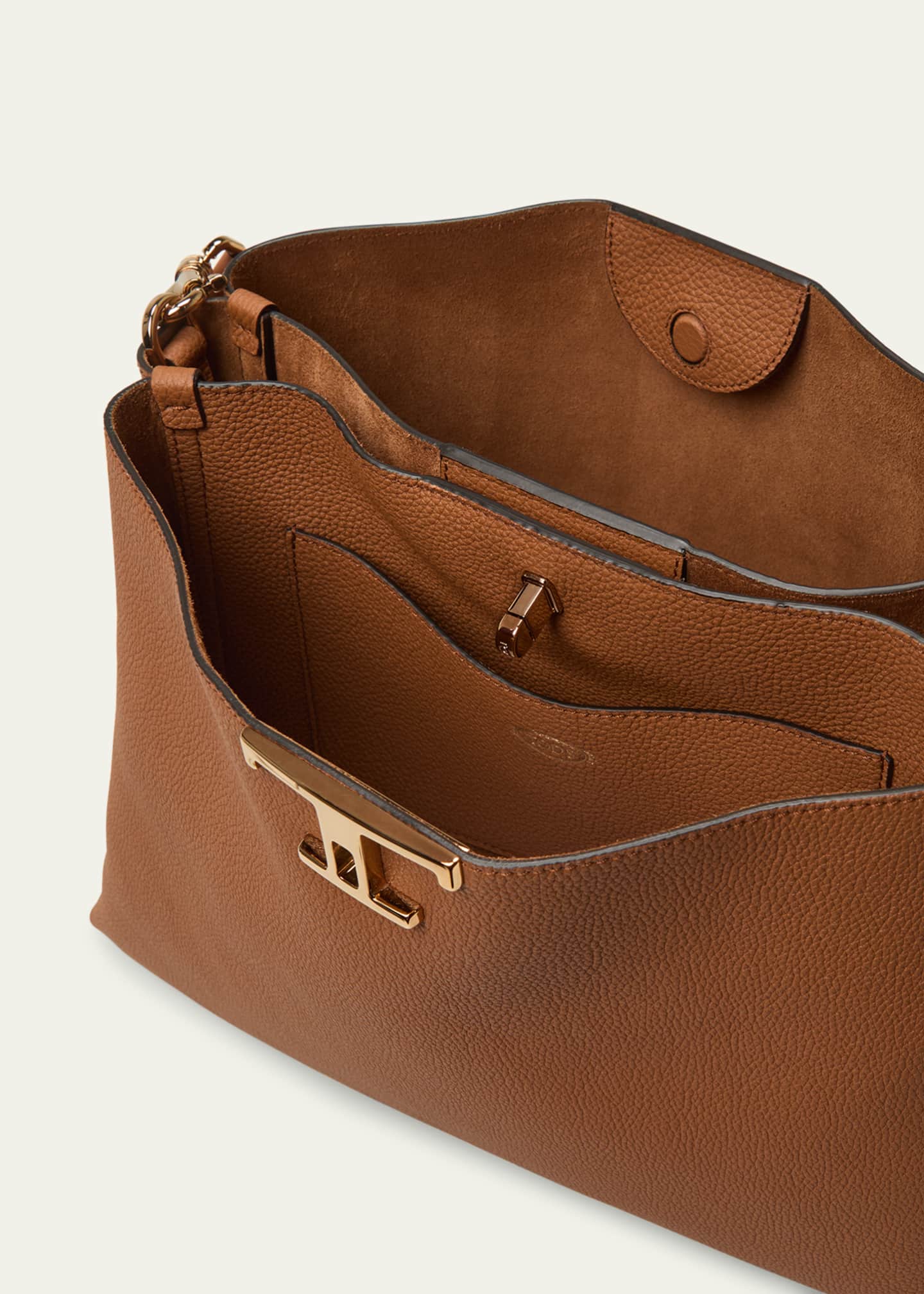 Tod's Medium Leather T Timeless Shoulder Bag - Bergdorf Goodman