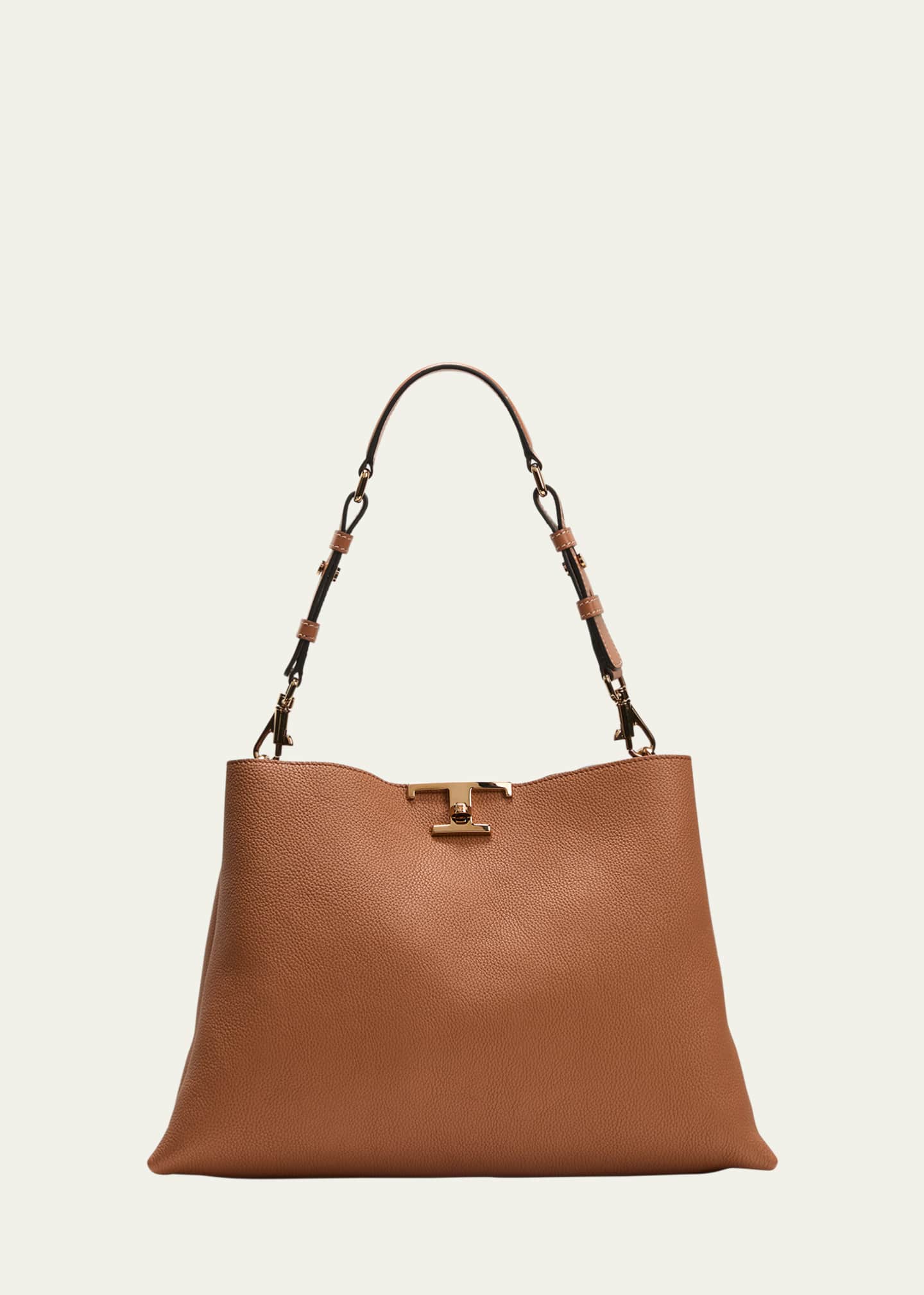 【送料&関税込】Tod's T Timeless Medium Shoulder Bag Tod's Medium Leather T Timeless Shoulder Bag - Bergdorf Goodman