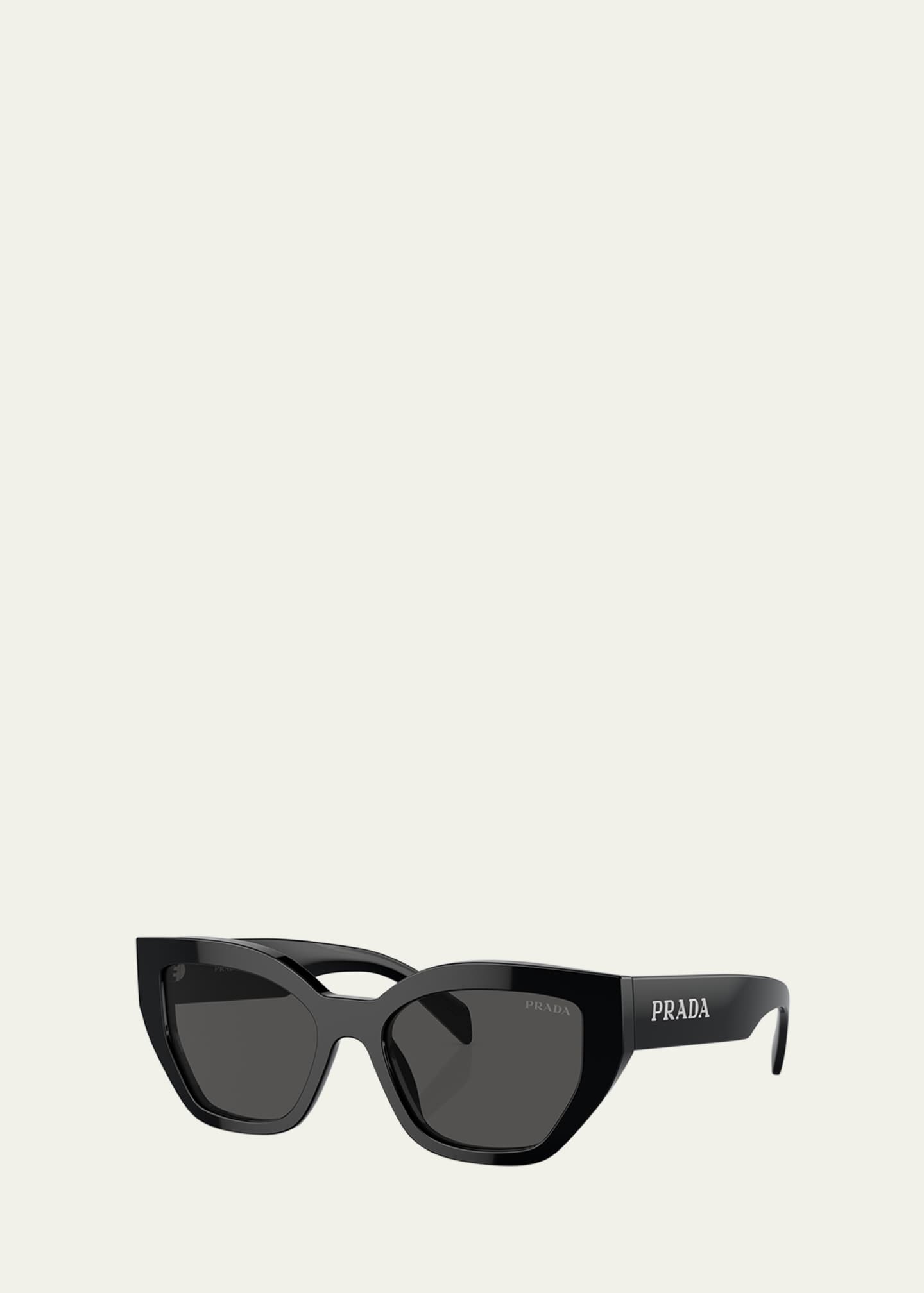 Prada Bold Acetate Butterfly Sunglasses Image 2 of 3
