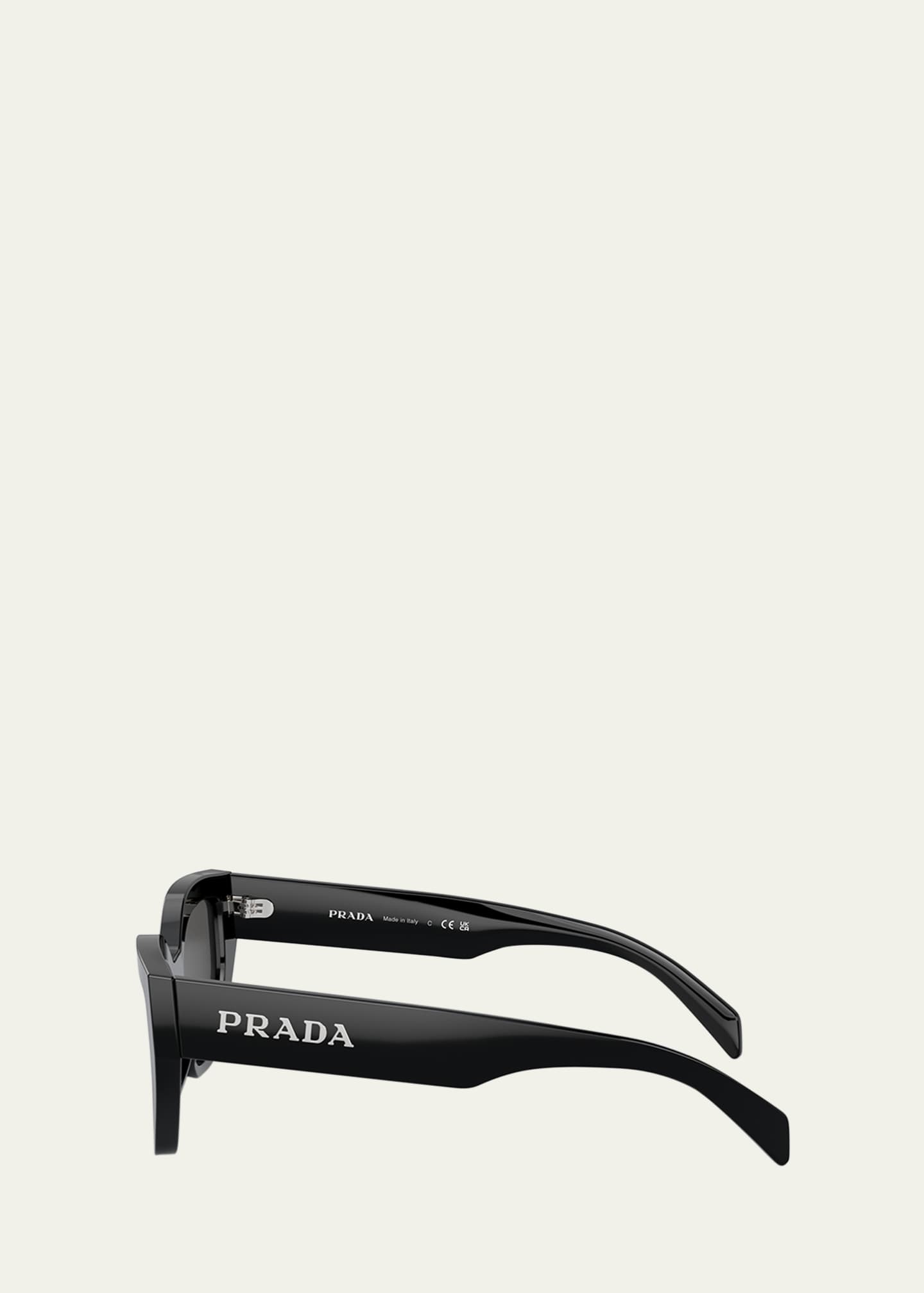 Prada Bold Acetate Butterfly Sunglasses Image 3 of 3