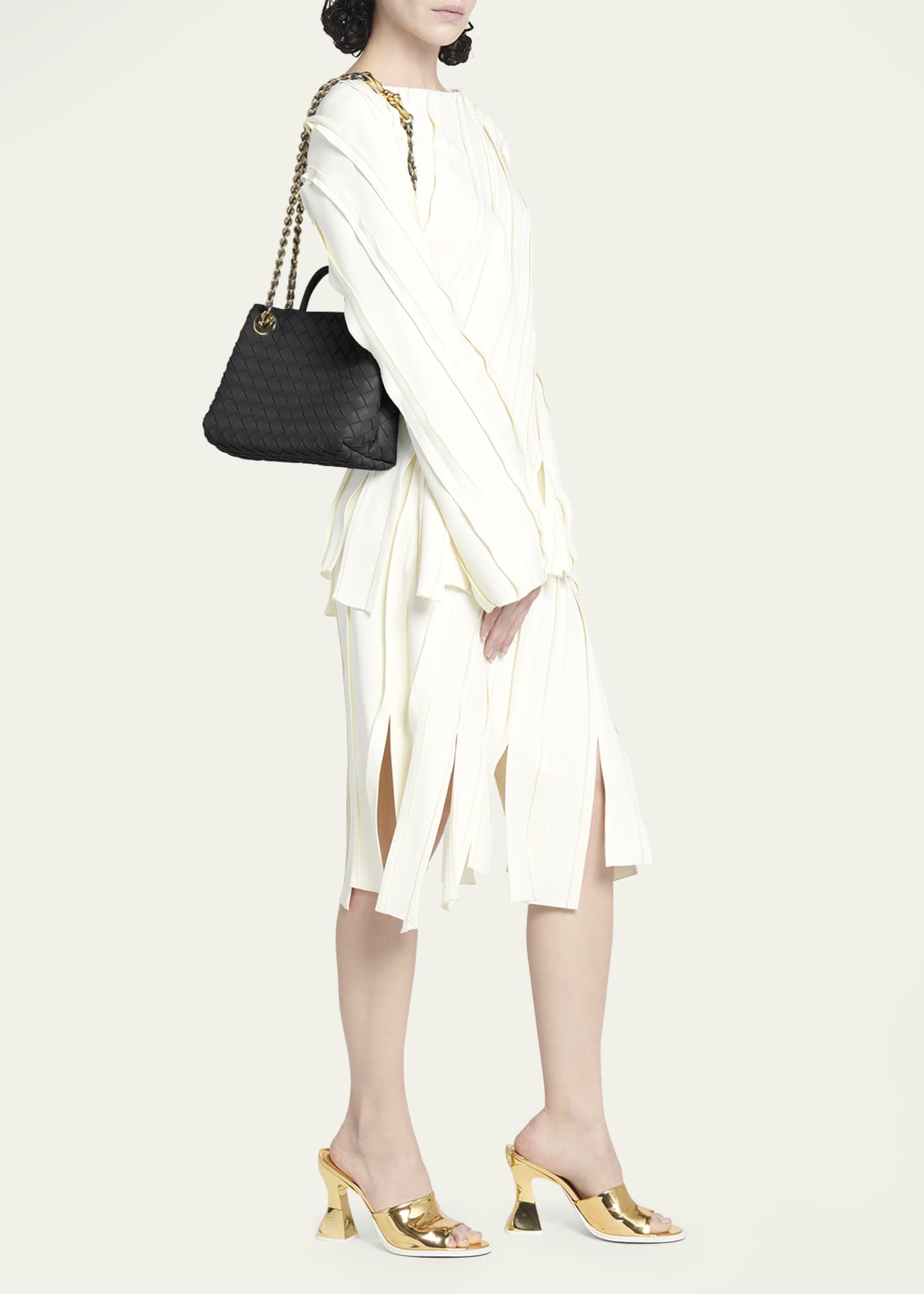 Bottega Veneta Small Andiamo Shoulder Bag with Chain Strap - Bergdorf ...