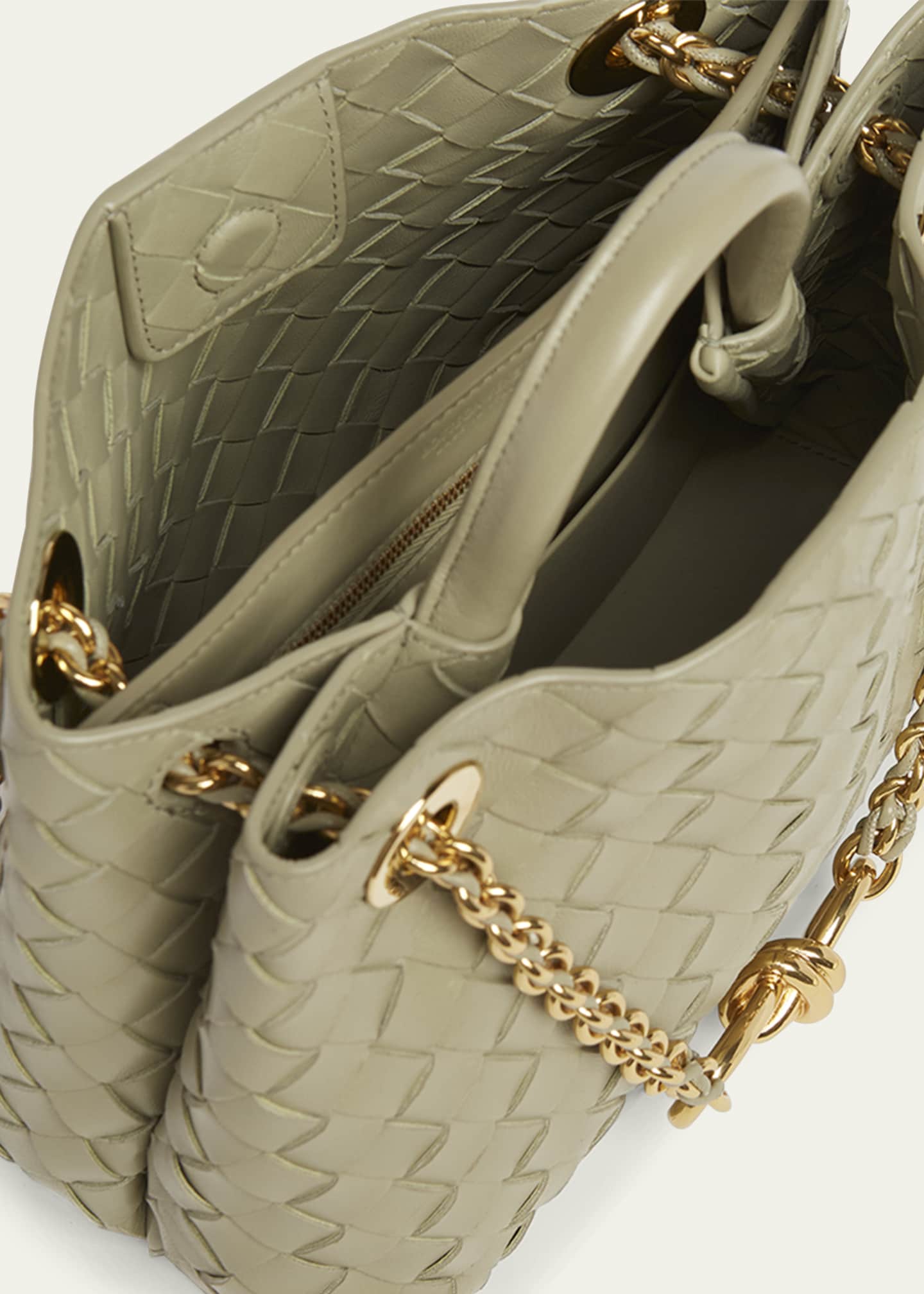 Bottega Veneta Small Andiamo Shoulder Bag with Chain Strap Image 4 of 6