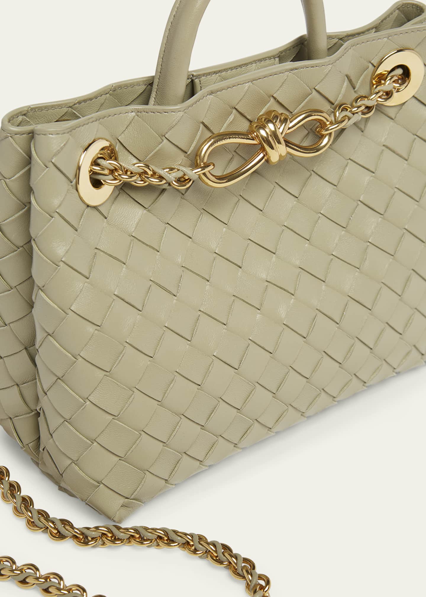 Bottega Veneta Small Andiamo Shoulder Bag with Chain Strap Image 6 of 6