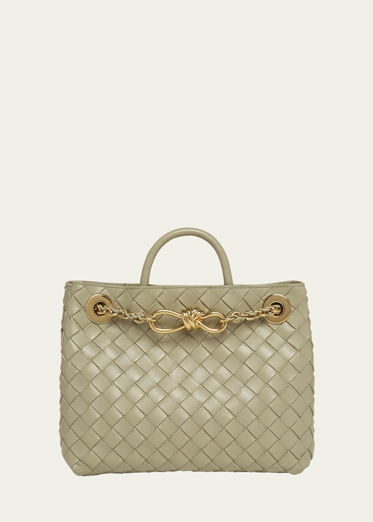 Bottega Veneta Small Andiamo Shoulder Bag with Chain Strap Image 1 of 6