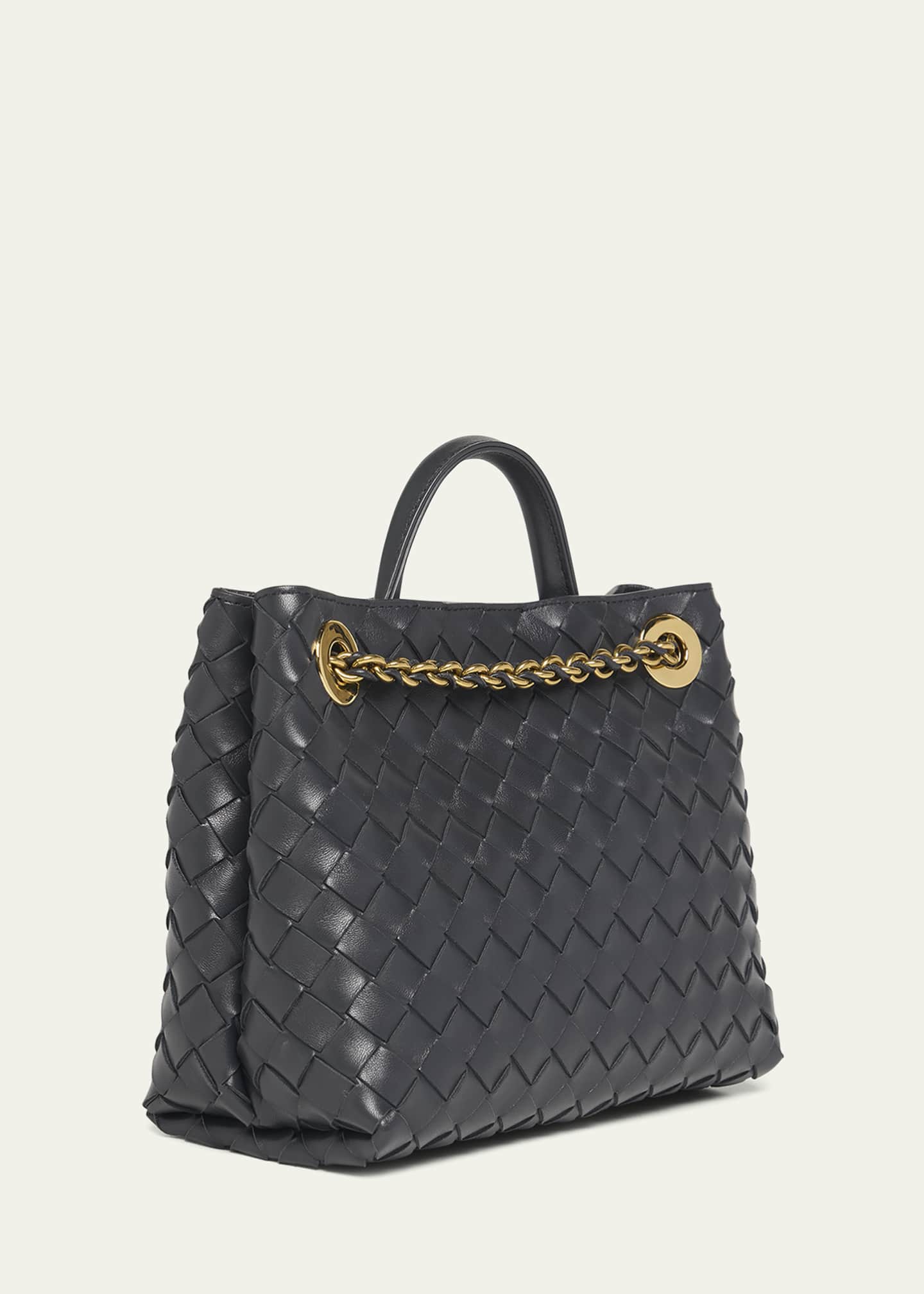 Bottega Veneta Small Andiamo Shoulder Bag with Chain Strap Image 3 of 6