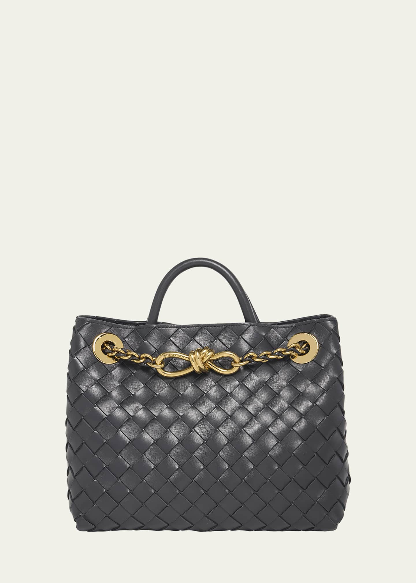 Bottega Veneta Small Andiamo Shoulder Bag with Chain Strap Image 1 of 6