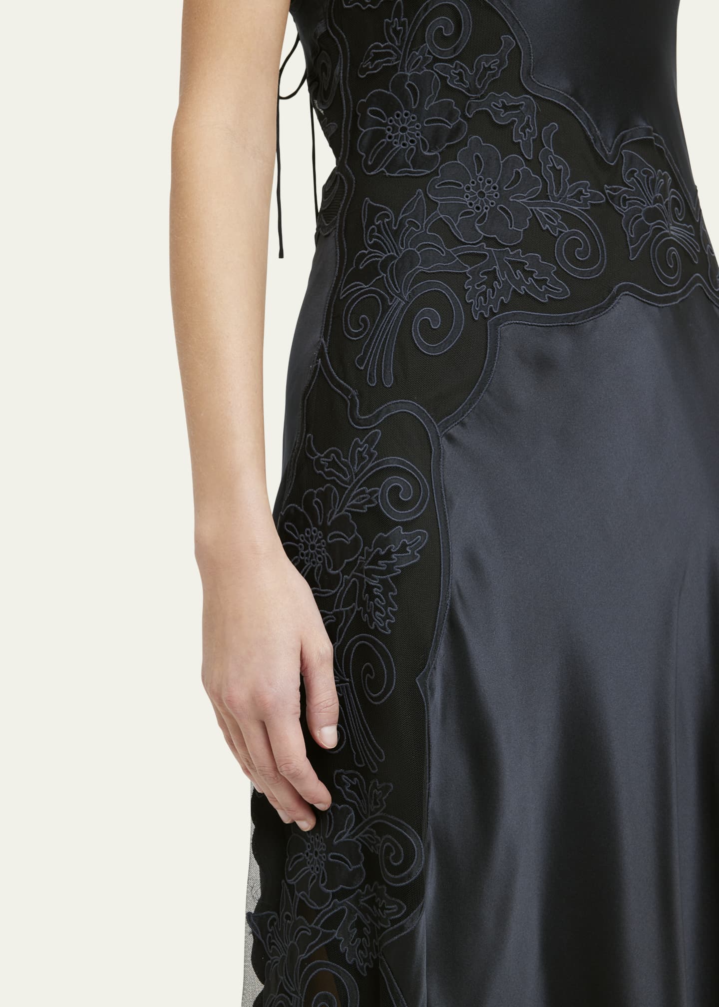 Sheer silk dress hot sale