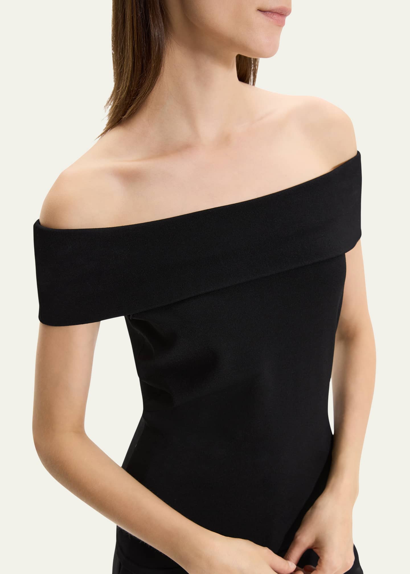 Theory off shoulder top clearance
