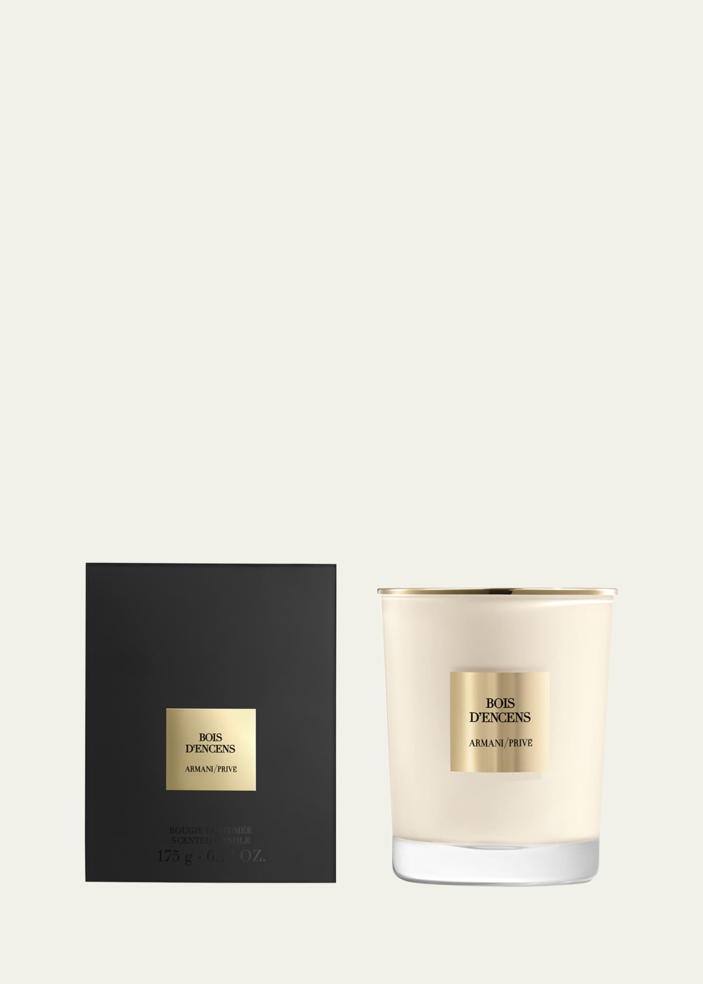 Armani Bois d'Encens Candle, 175 g Bergdorf Goodman