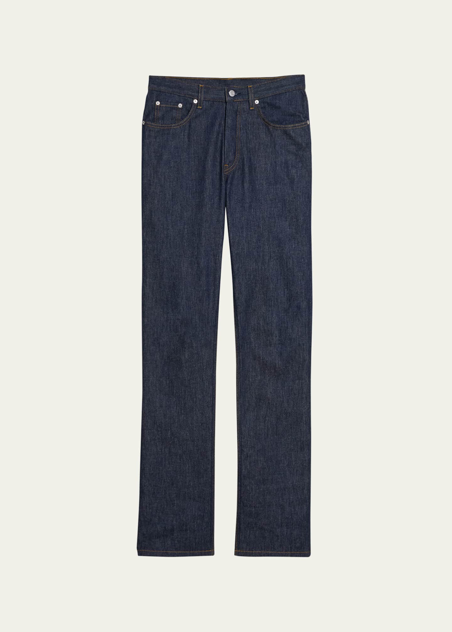 Helmut Lang Mid-Rise Slim Straight Jeans Image 1 of 5