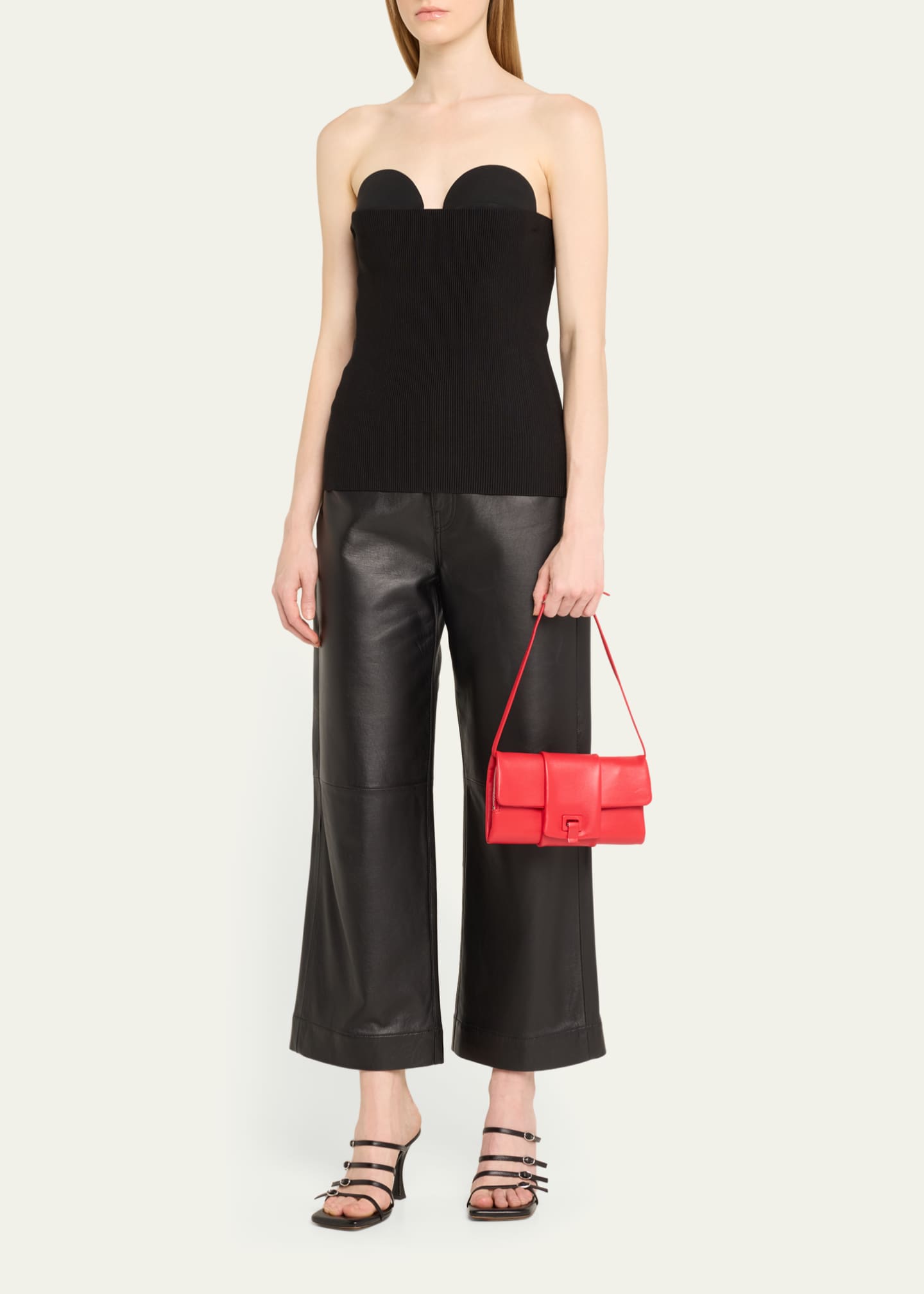 Proenza Schouler Flip Napa Leather Shoulder Bag Image 5 of 5