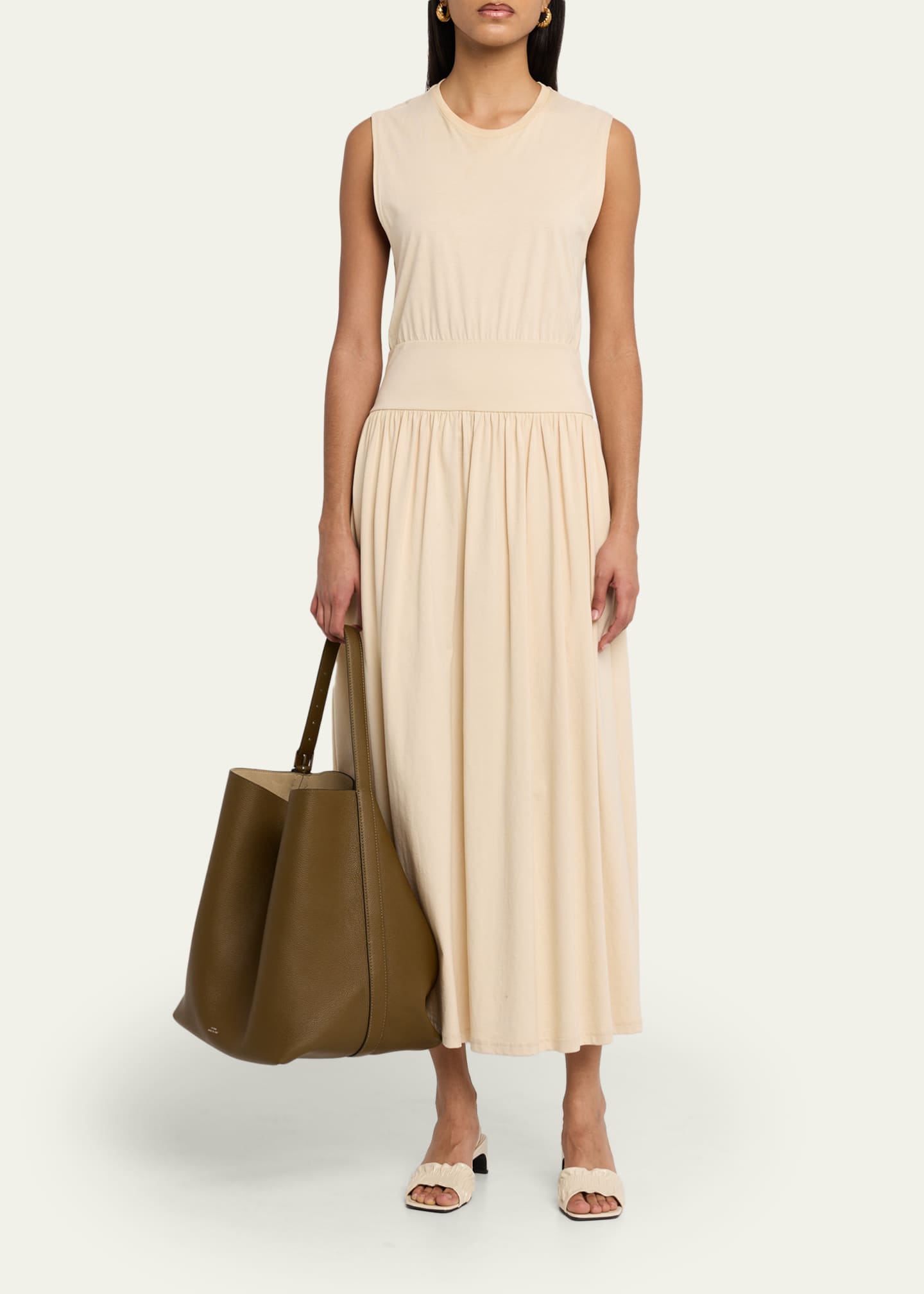 knee length dresses for ladies Leather Shirt Dress main image 1