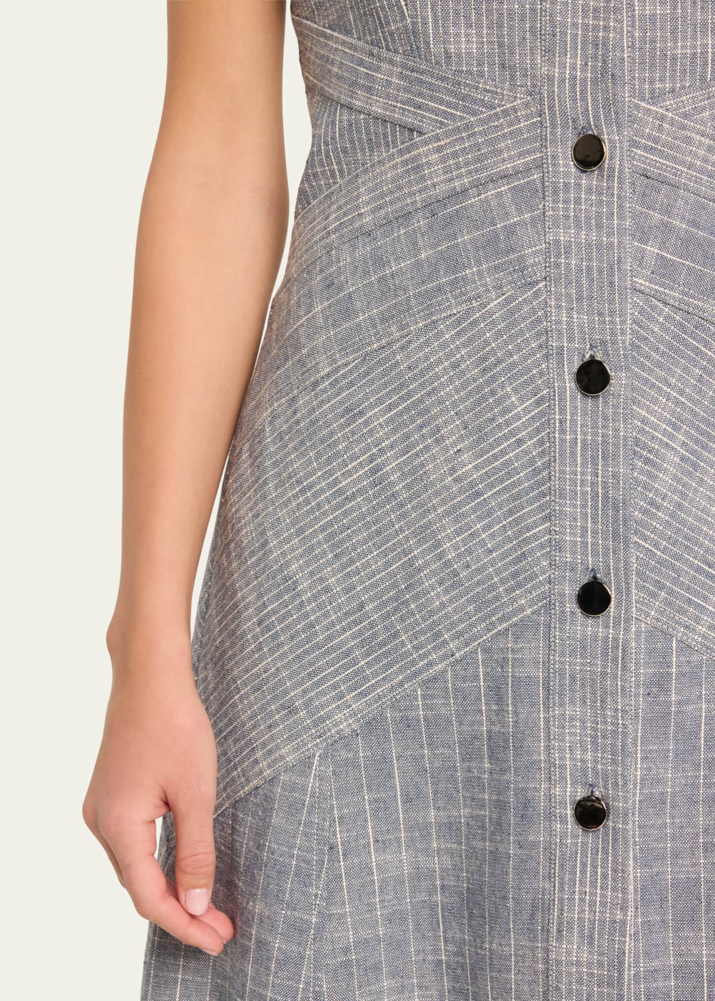 Ramy Brook Kiana Striped Shirtdress Image 5 of 5