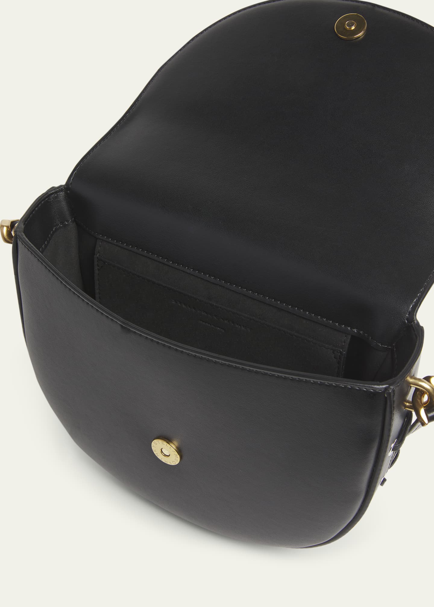 Stella Mccartney Frayme Eco Shoulder Bag Black