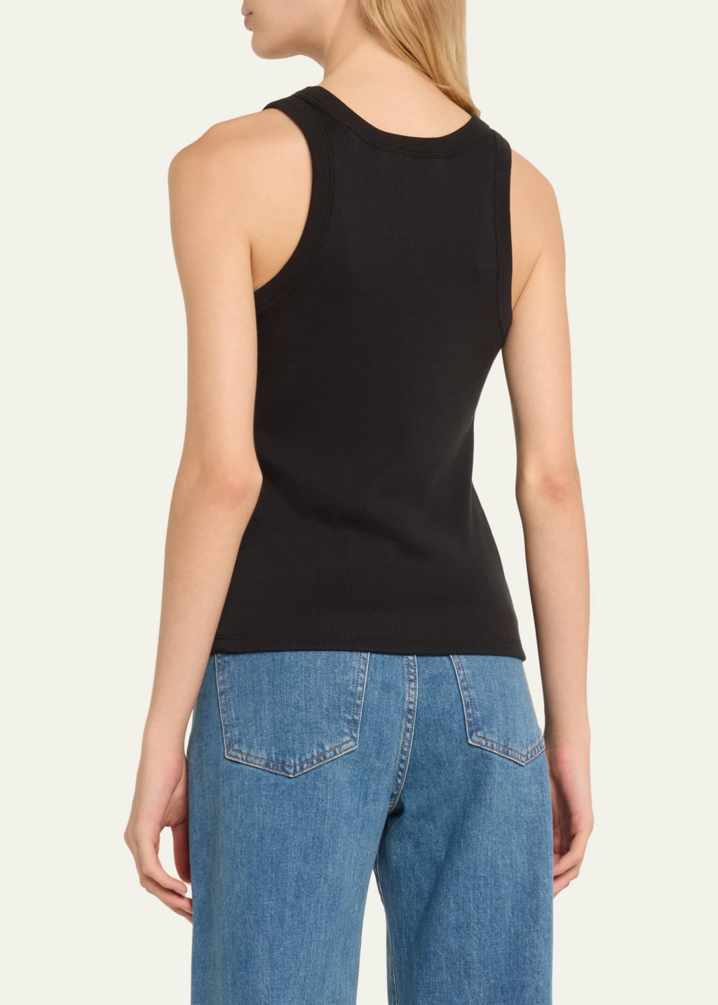 Veronica Beard Birke Scoop-Neck Tank Top Image 3 of 5