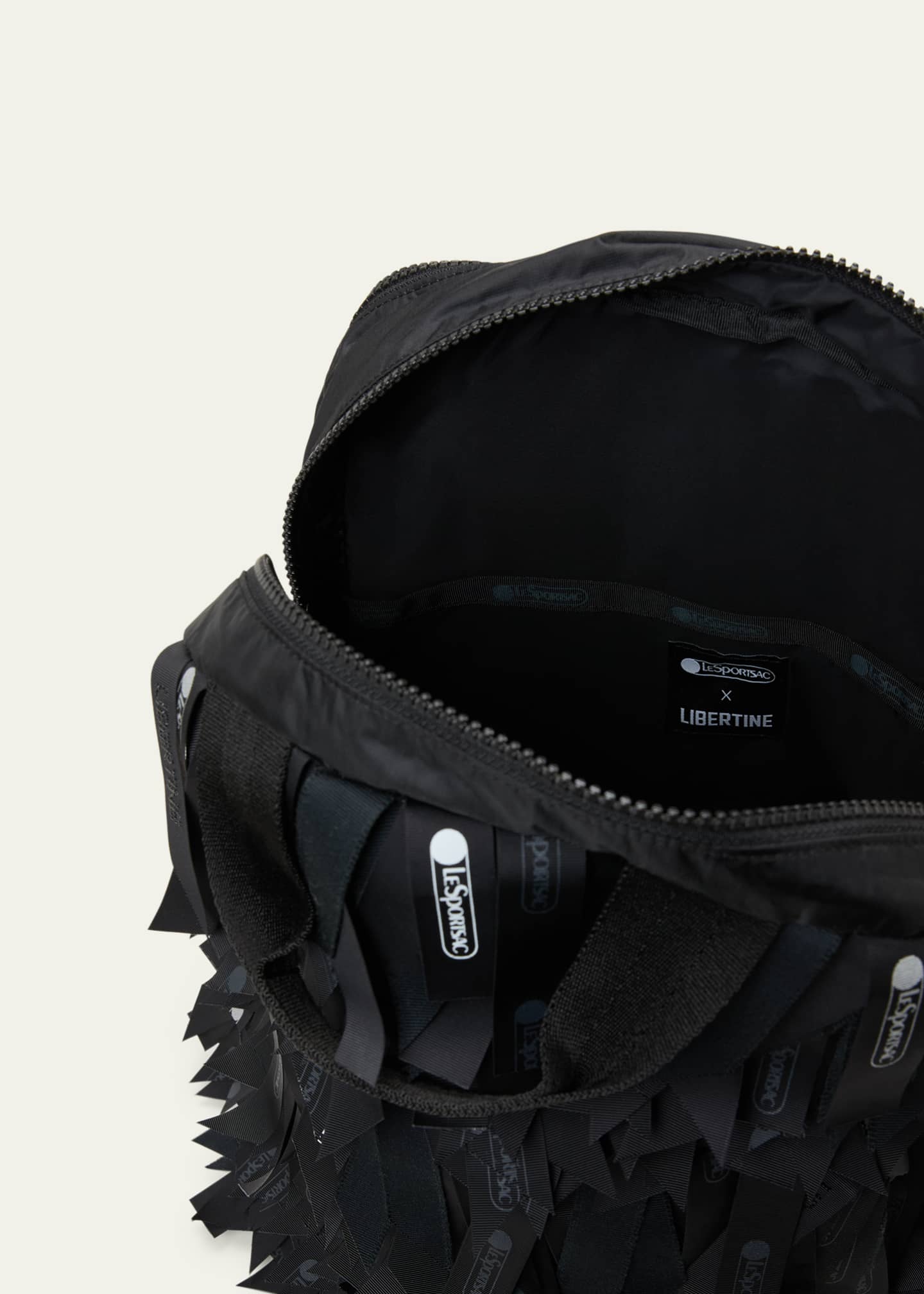 Libertine x LeSportSac Ryan Fringe Backpack Image 4 of 5