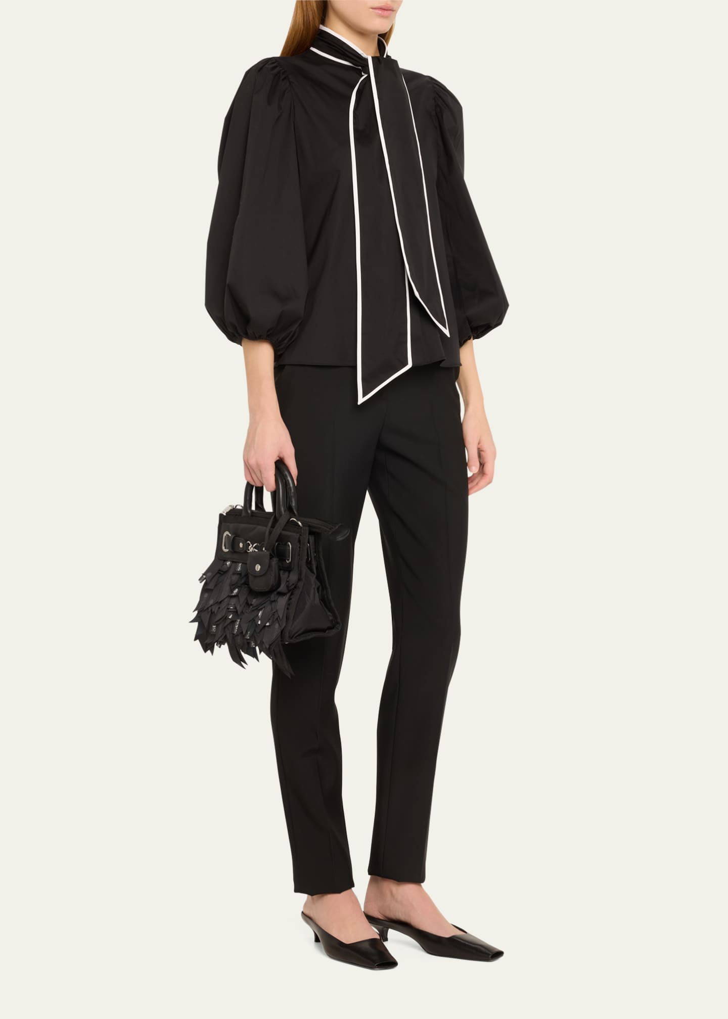 Libertine x LeSportSac Jonny Go Lightly Small Logo Fringe Top-Handle Bag Image 5 of 5