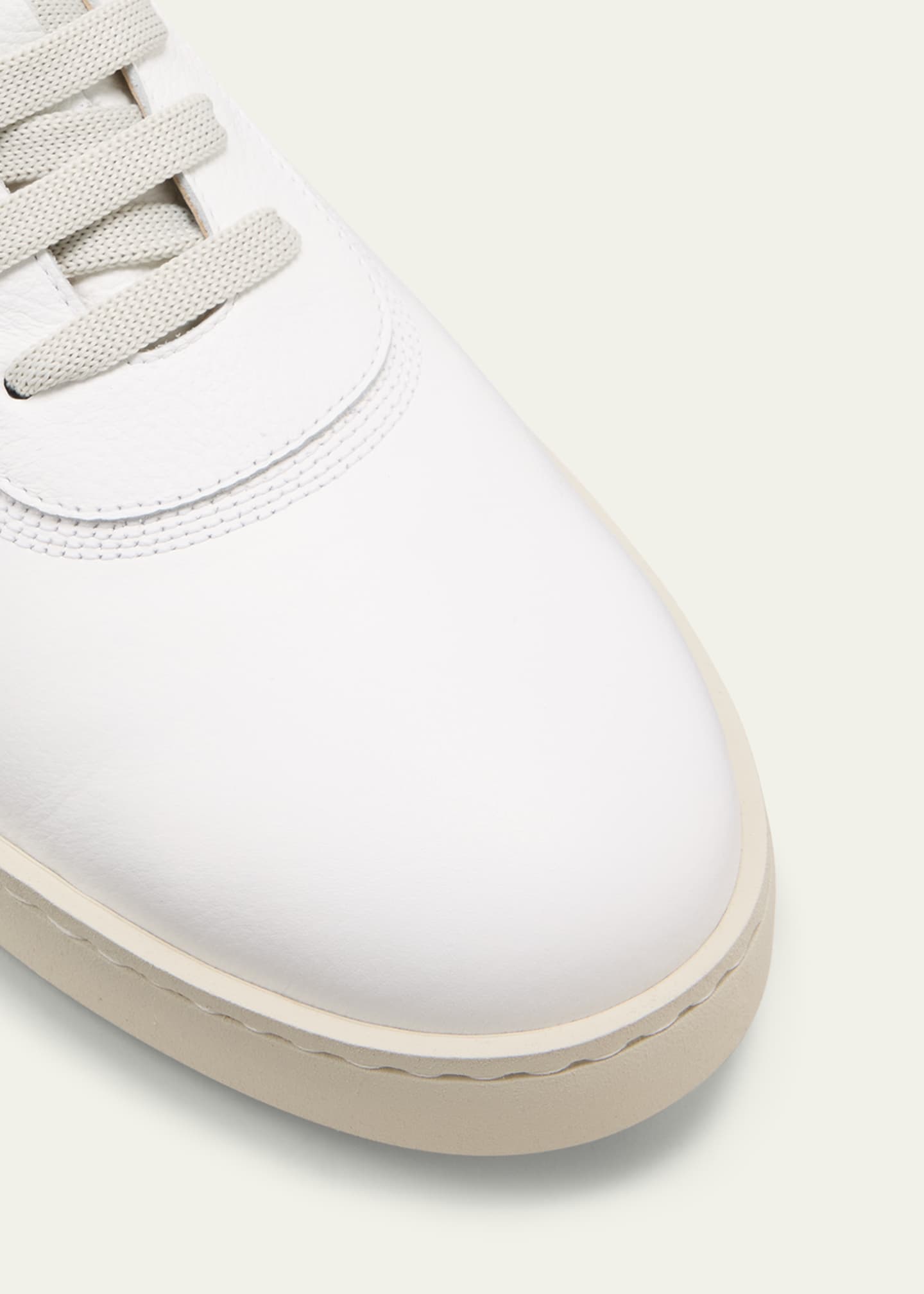 Men's Hamptons Leather Low-Top Sneakers