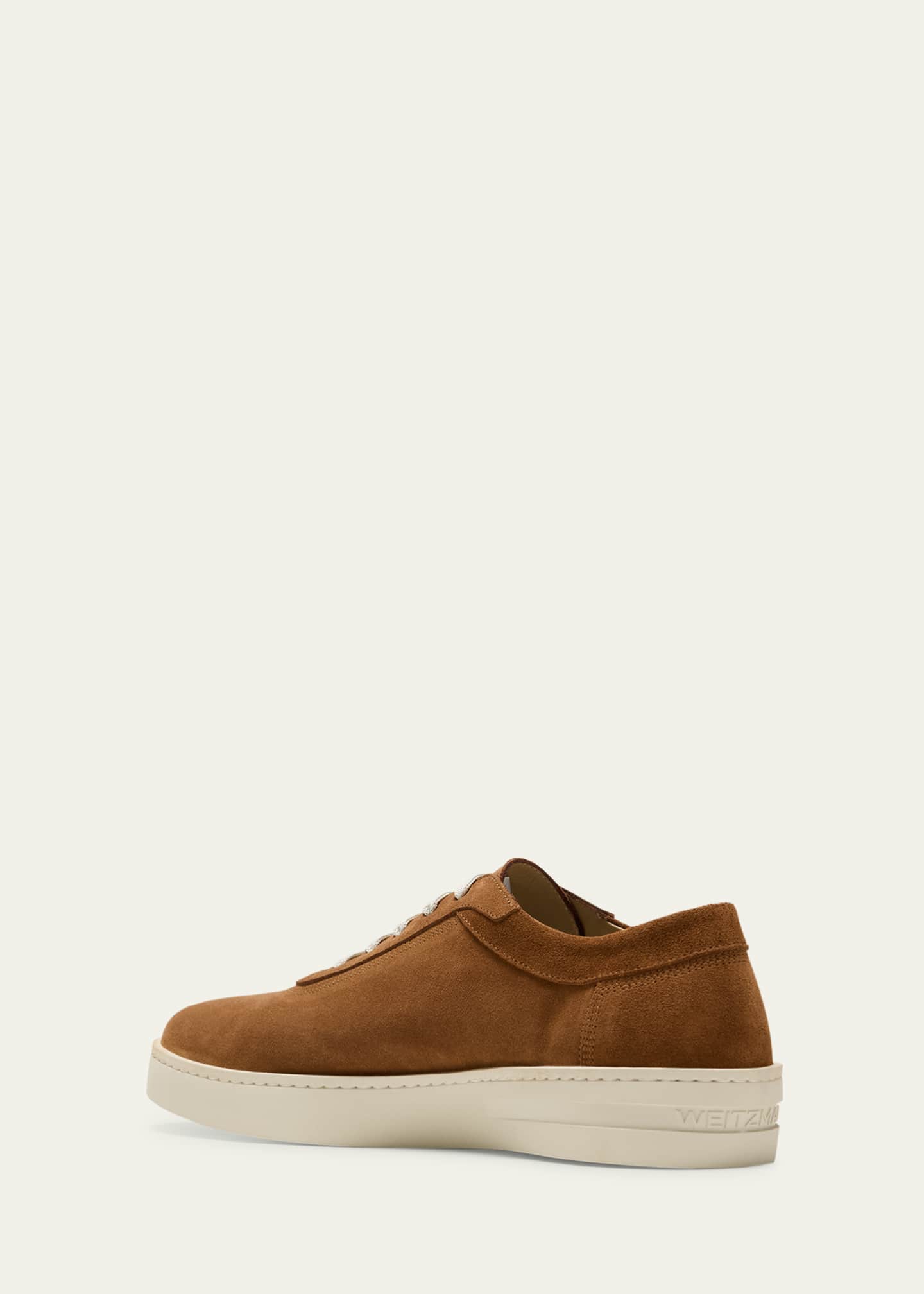 Stuart Weitzman Men s Hamptons Suede Low Top Sneakers Bergdorf Goodman