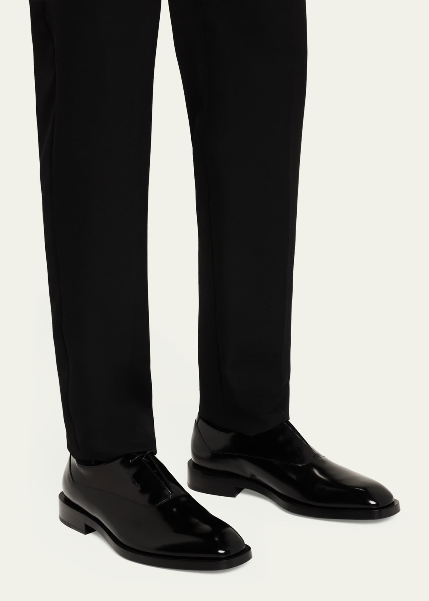 Stuart Weitzman Men s Royce Brushed Calfskin Oxford Loafers Bergdorf Goodman