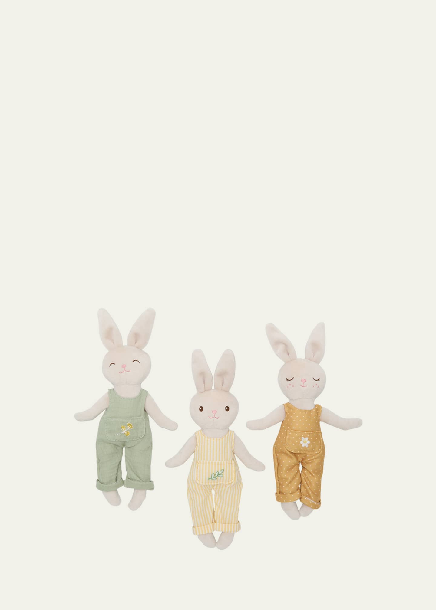 Mon Ami Baby Bunny Trio Stuffed Toys