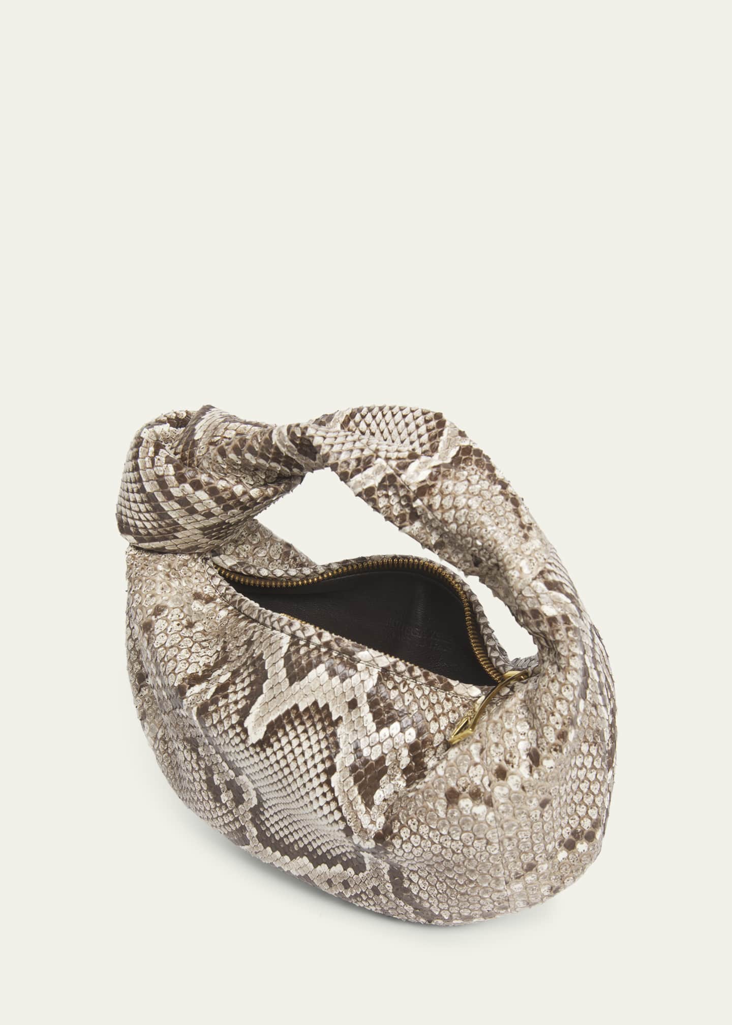 Bottega Veneta Mini Jodie Python Top-Handle Bag - Bergdorf Goodman