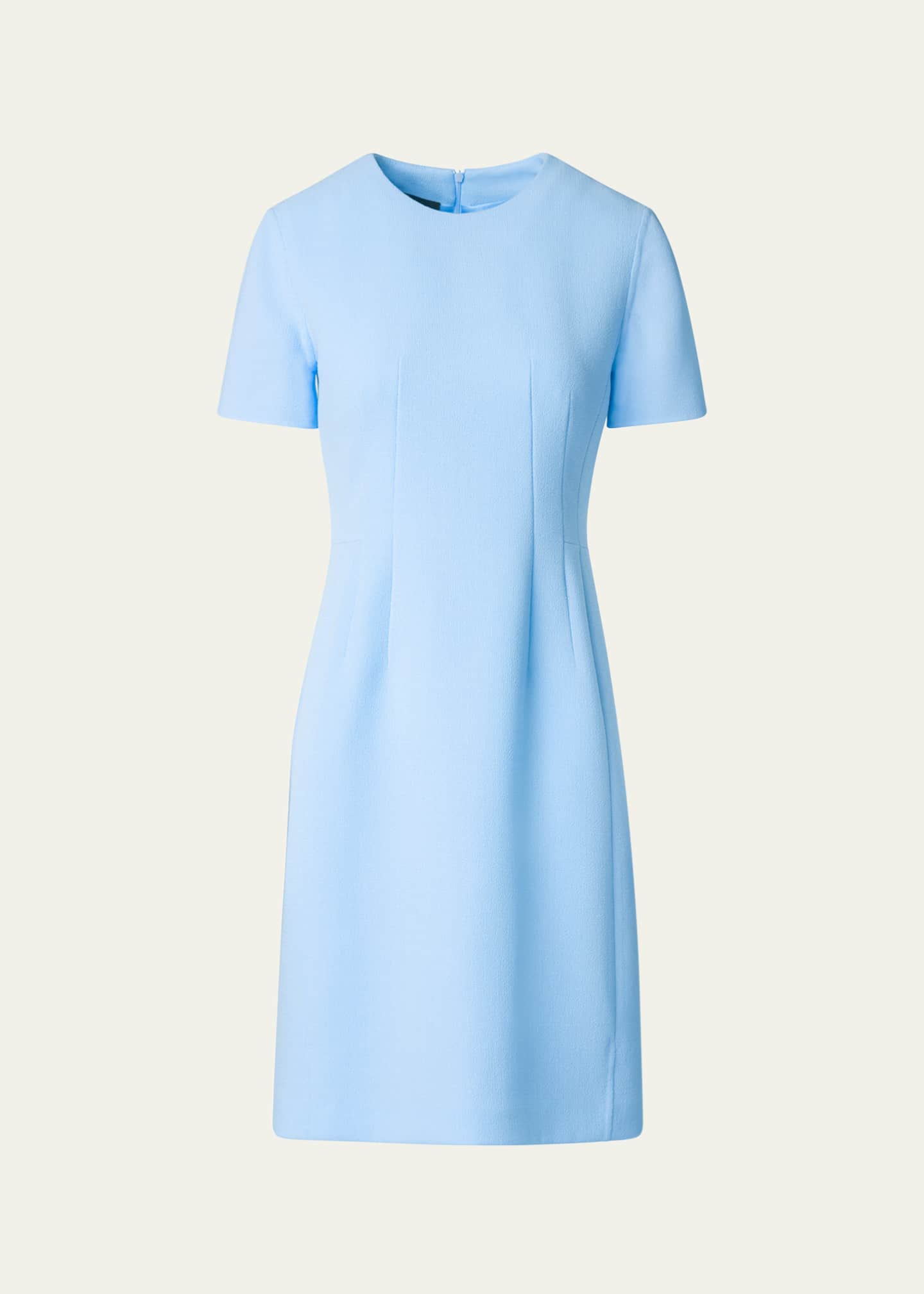 Akris Wool Princess Seam Sheath Dress Image 1 of 5
