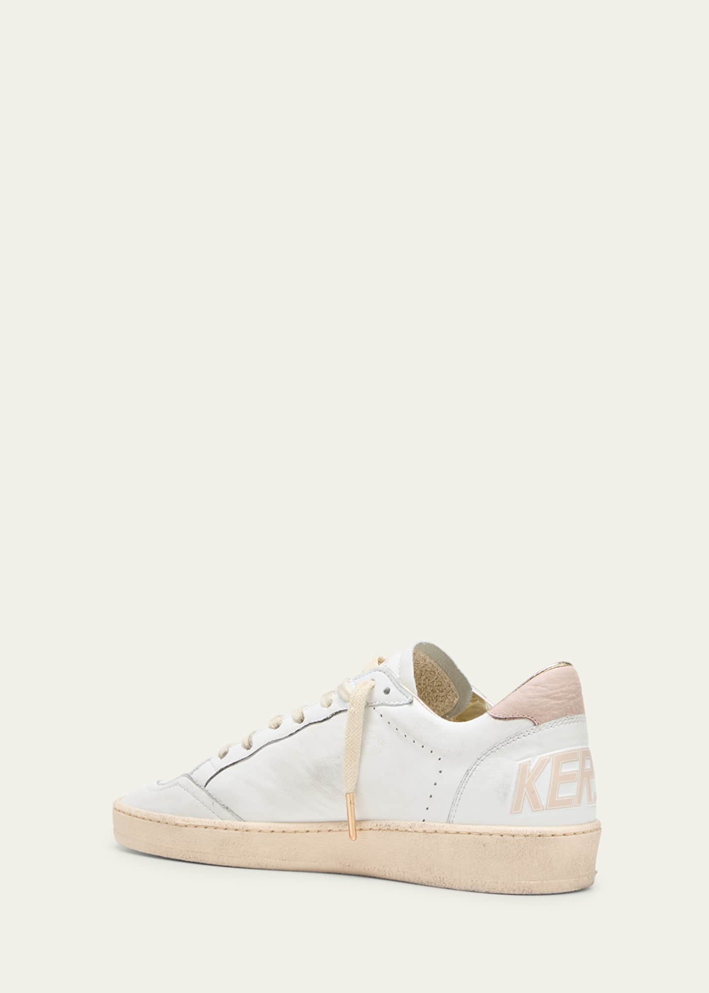 Golden Goose Ball Star Low-Top Leather Sneakers Image 4 of 5