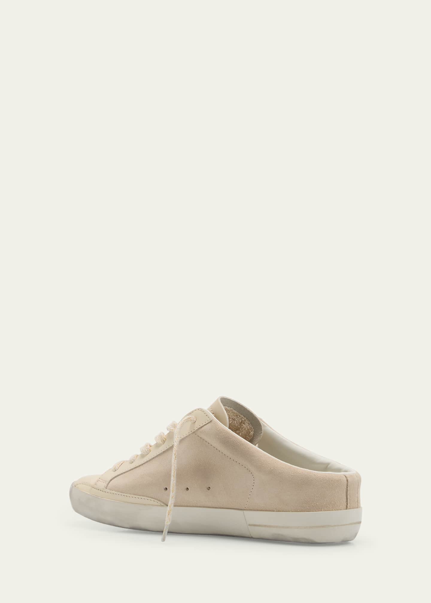 Golden Goose Sabot Mixed Leather Slide Sneakers Image 2 of 3