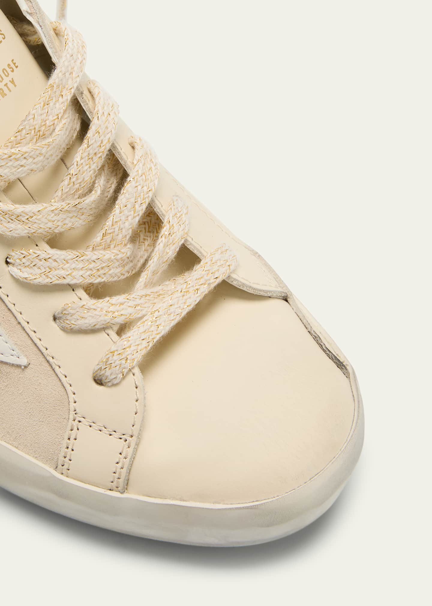 Golden Goose Sabot Mixed Leather Slide Sneakers Image 3 of 3
