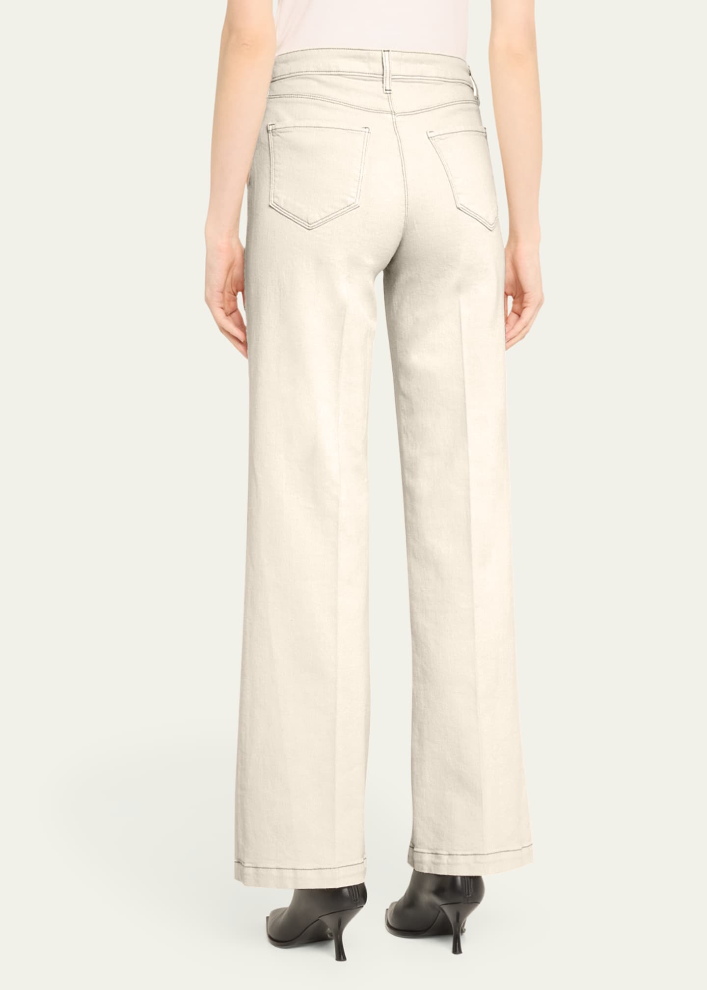 L'Agence Scottie High Rise Wide-Leg Jeans Image 3 of 5