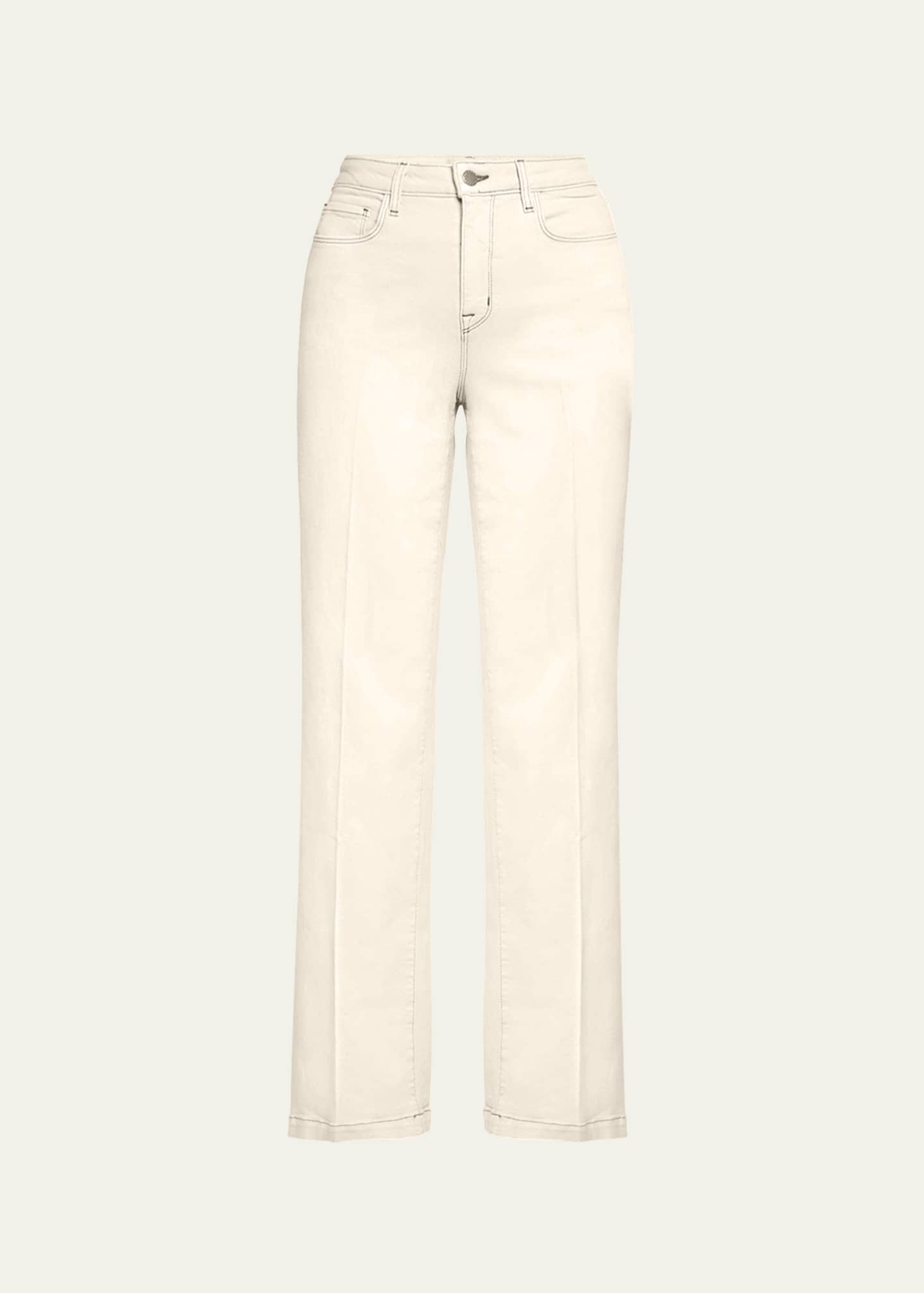 L'Agence Scottie High Rise Wide-Leg Jeans Image 1 of 5