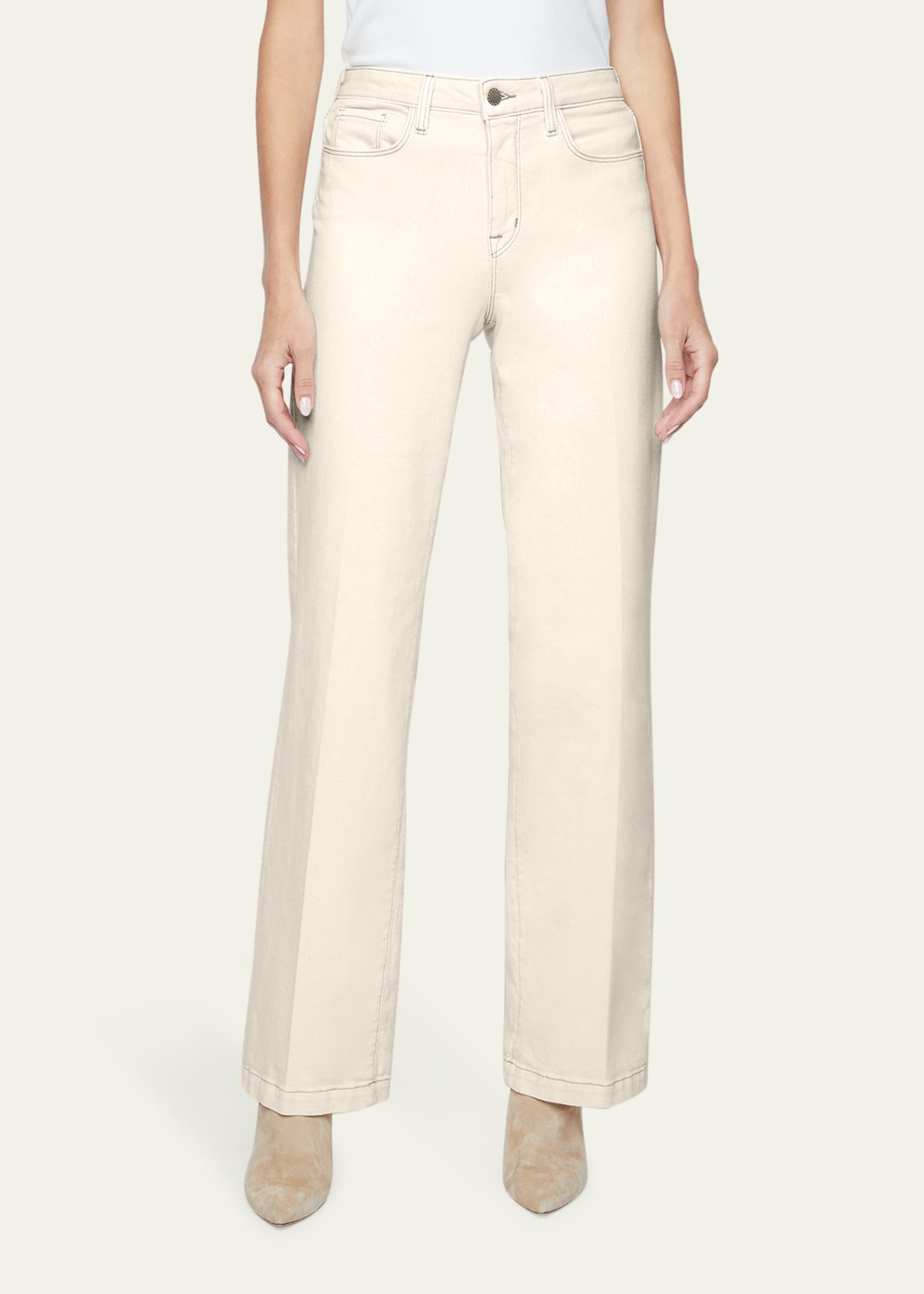 L'Agence Scottie High Rise Wide-Leg Jeans Image 5 of 5