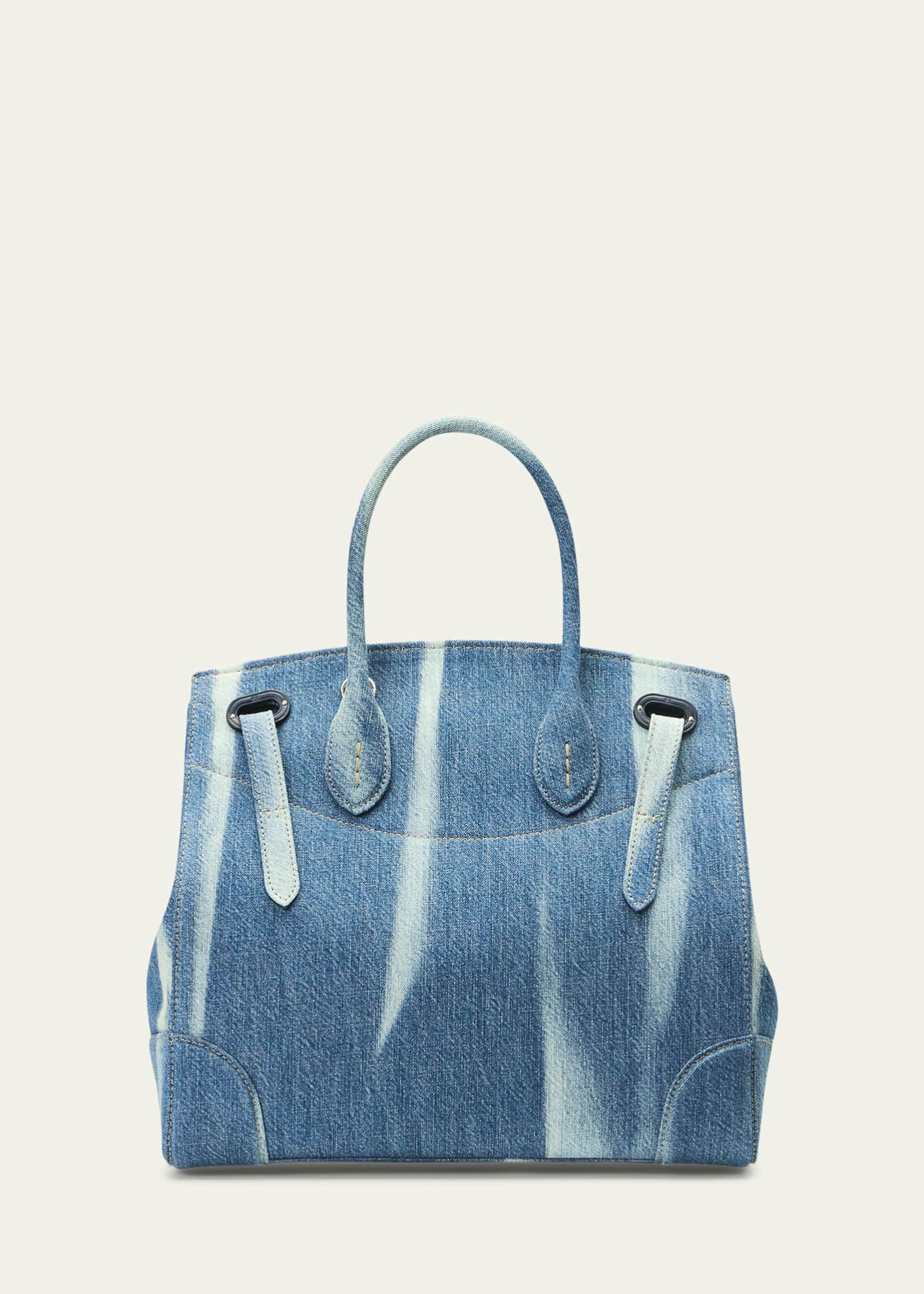 Ralph lauren denim tote bag outlet