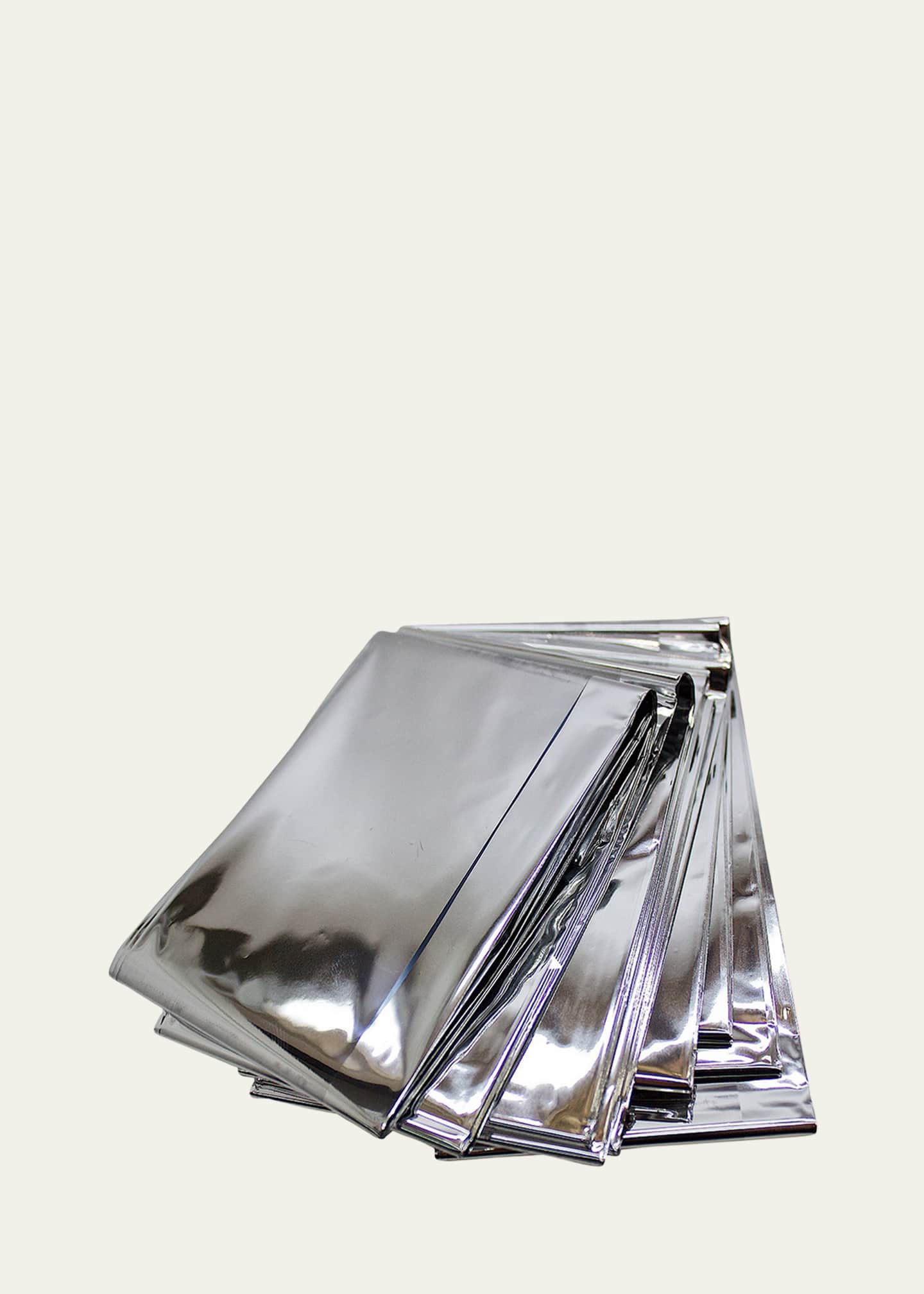 Healthyline Heat Reflective Survival Mylar Thermal Space Blanket, Set of 100 Image 3 of 5