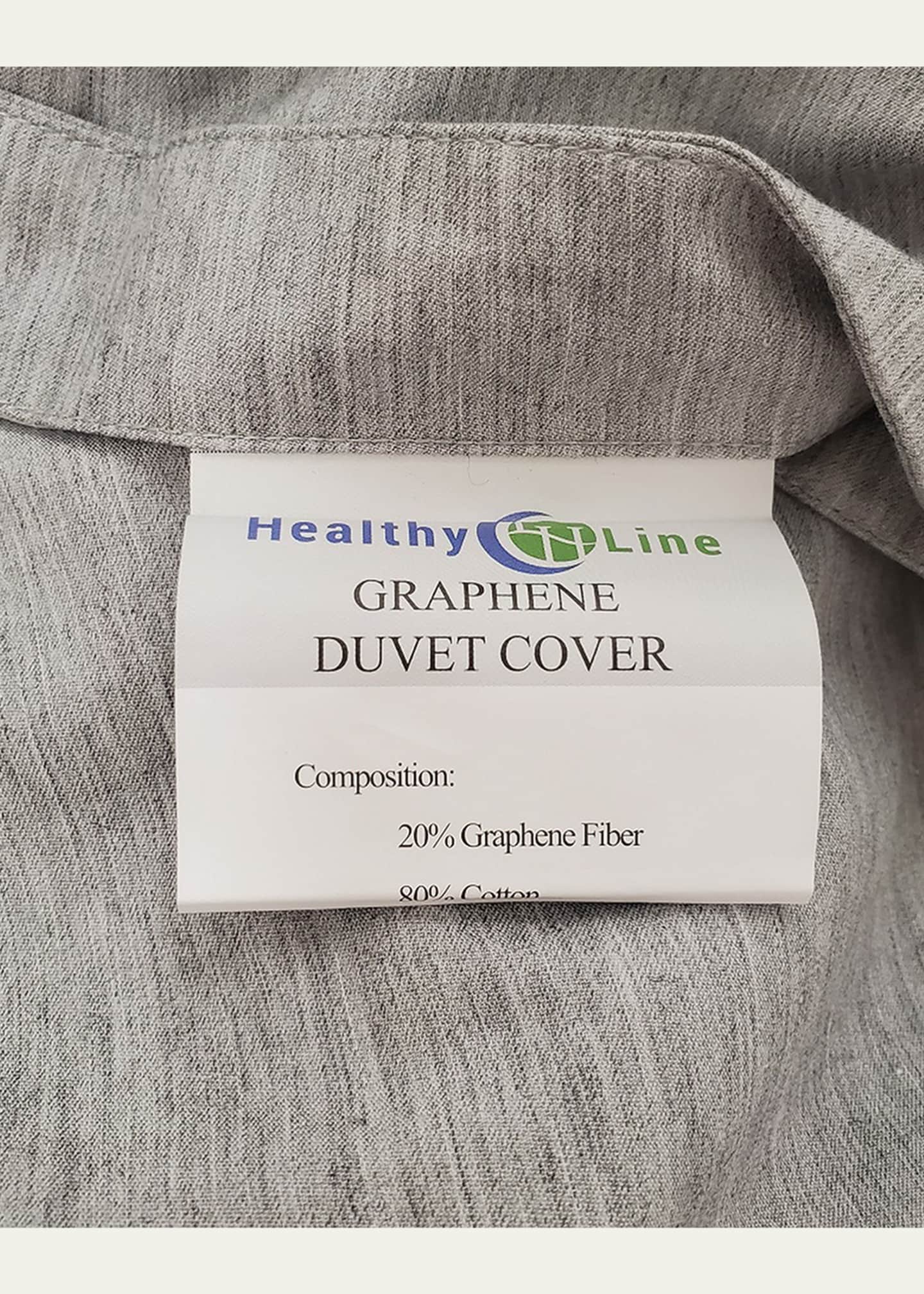 Healthyline Bedding with Benefits, Graphene-Cotton Duvet Cover, Junior Size Image 4 of 4