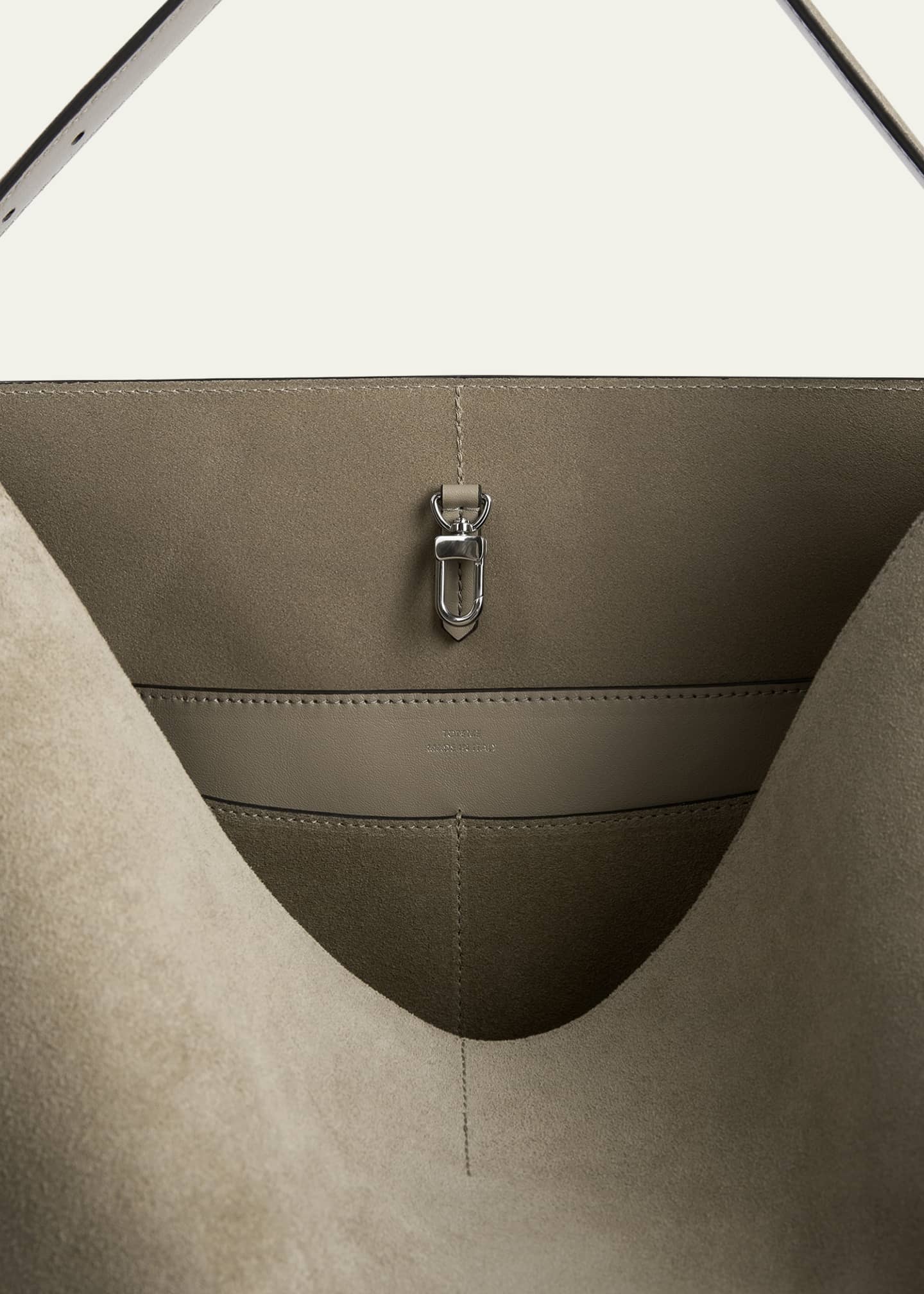 Toteme Large Belted Suede Tote Bag Image 4 of 6