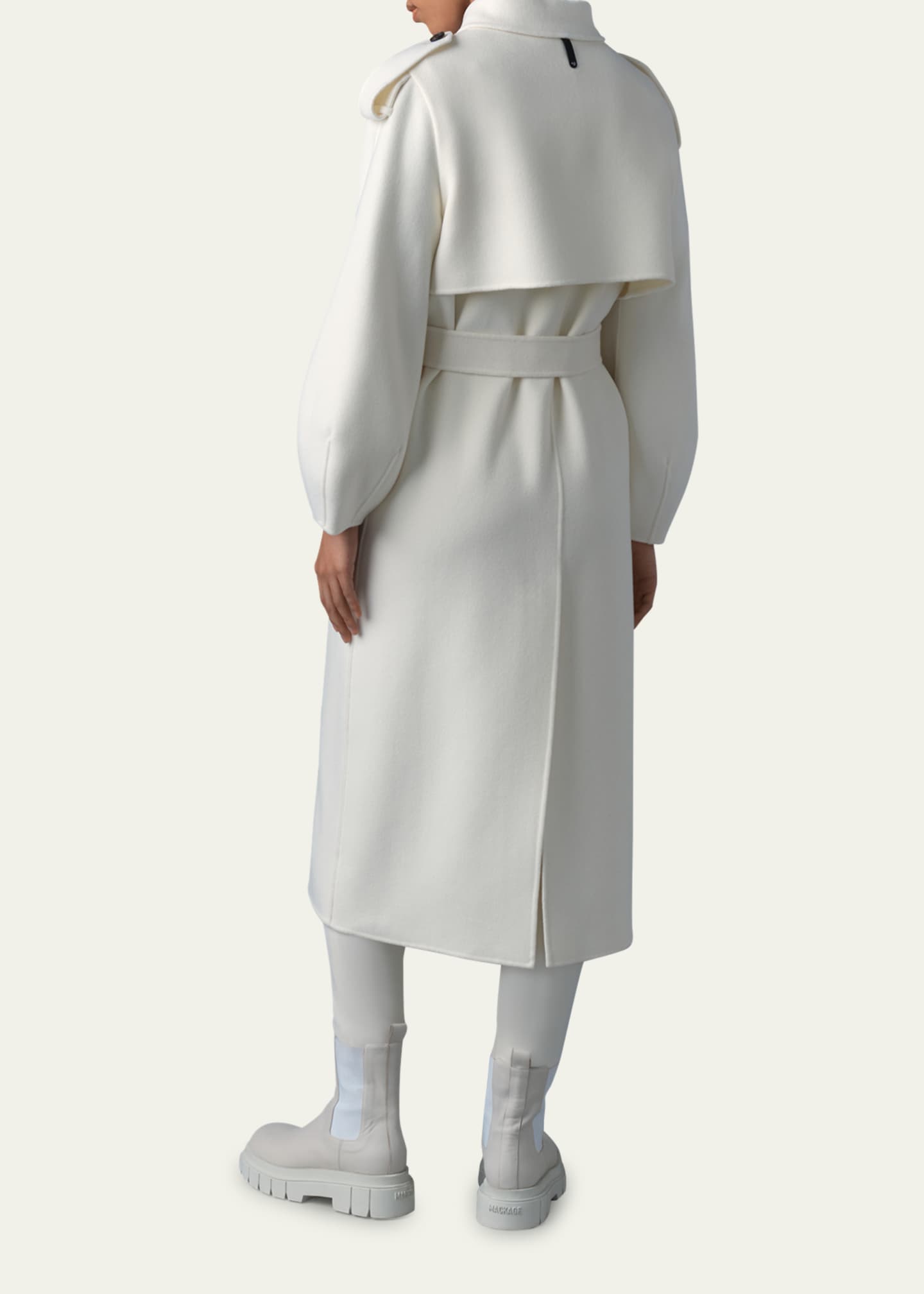 ◆関税込◆*MACKAGE*CEYLAダブルフェイス ウールコート ベルト付 Ceyla, Double-Face wool coat with sash belt | Mackage® US
