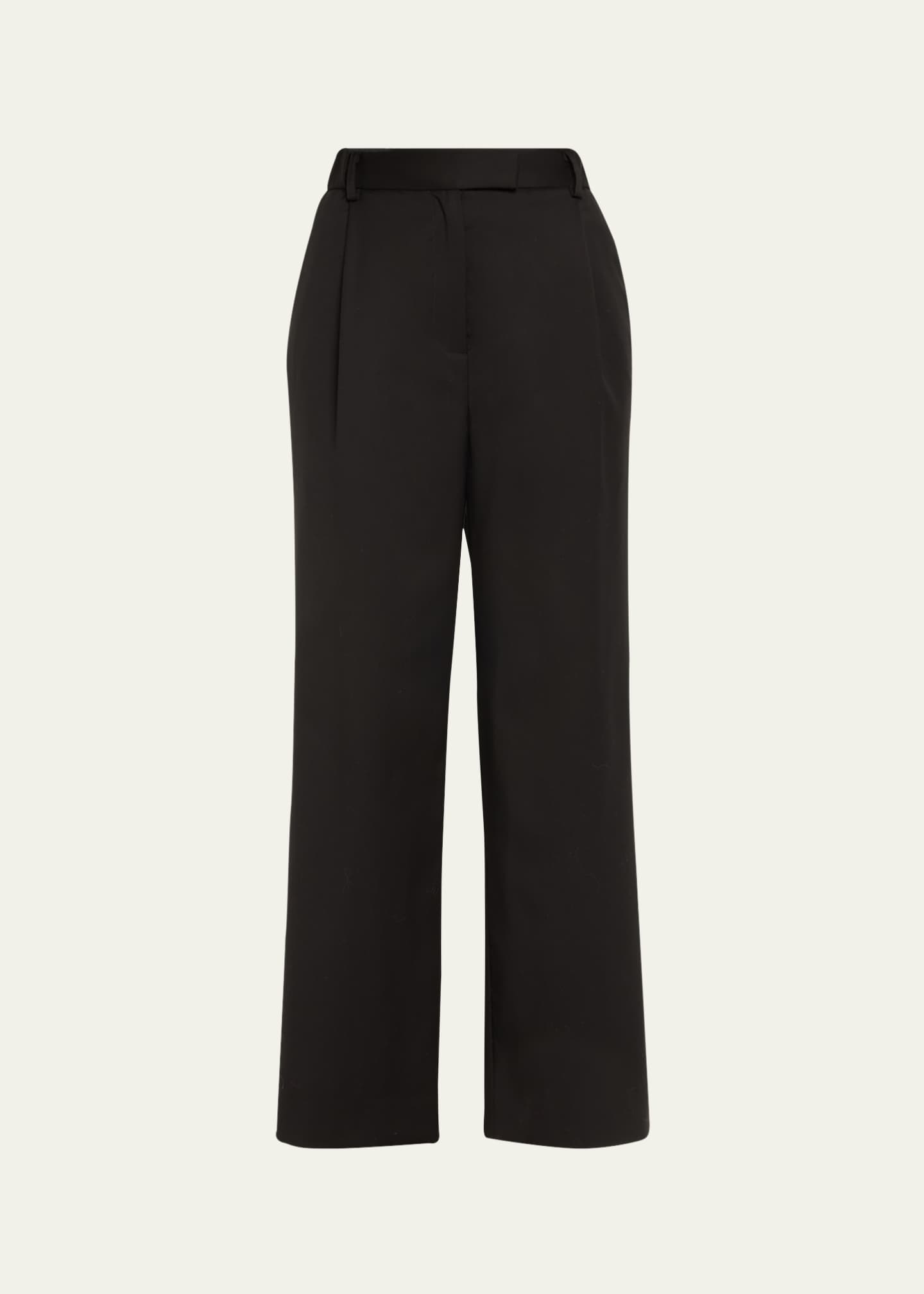 WE-AR4 Pleated Boyfriend Pants Image 1 of 5