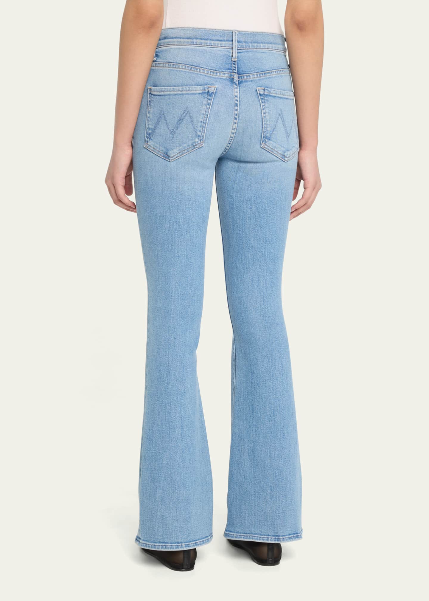 MOTHER The Weekender Flare Jeans - Bergdorf Goodman