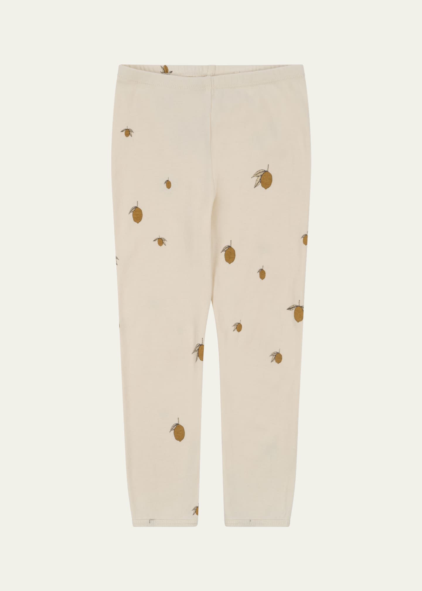 Konges Slojd Girl's Fruit Motif Leggings, Size Premie-18M Image 1 of 3