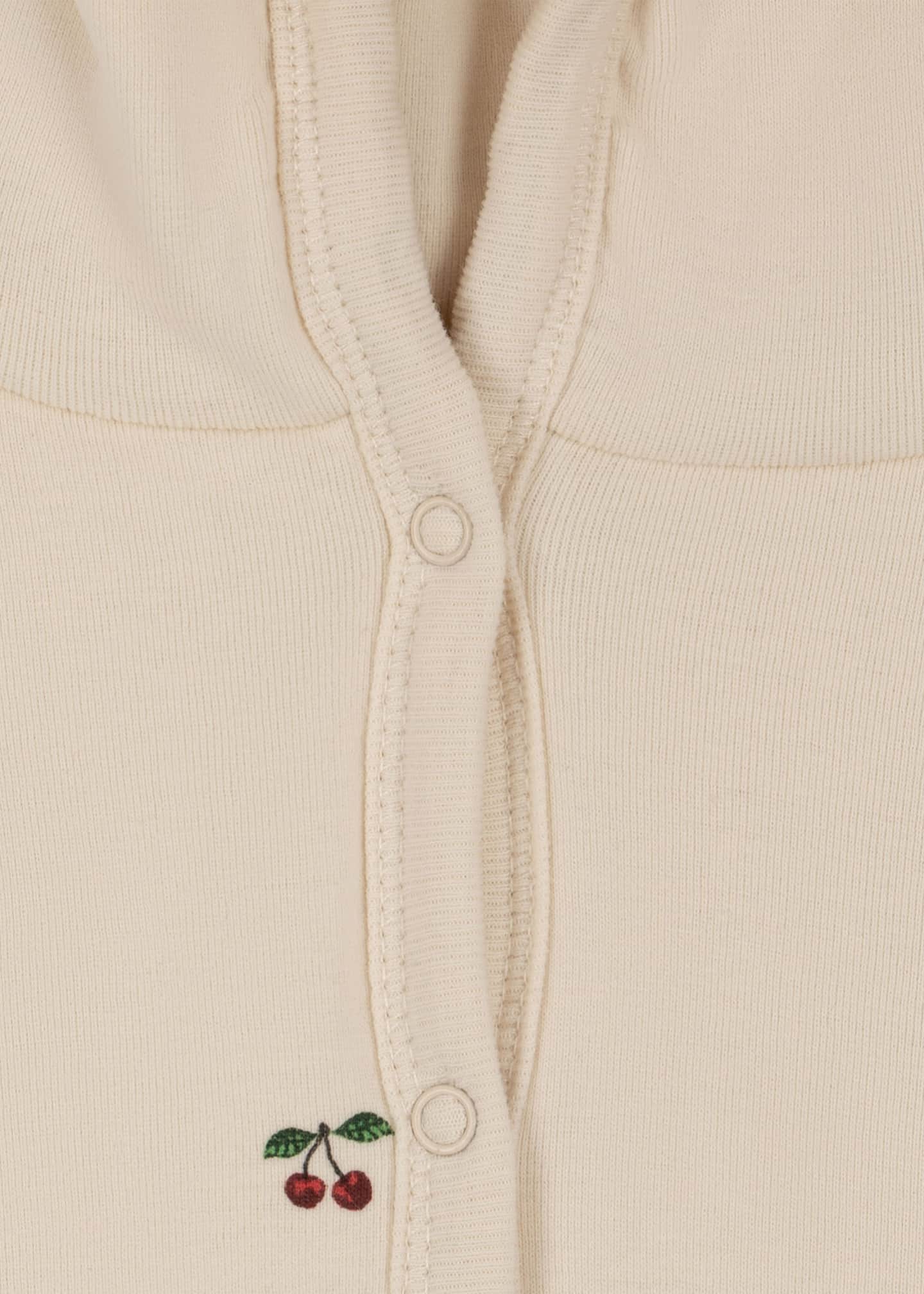 Konges Slojd Kid's Fruit Motif Hooded Coverall, Size Newborn-12M Image 3 of 4