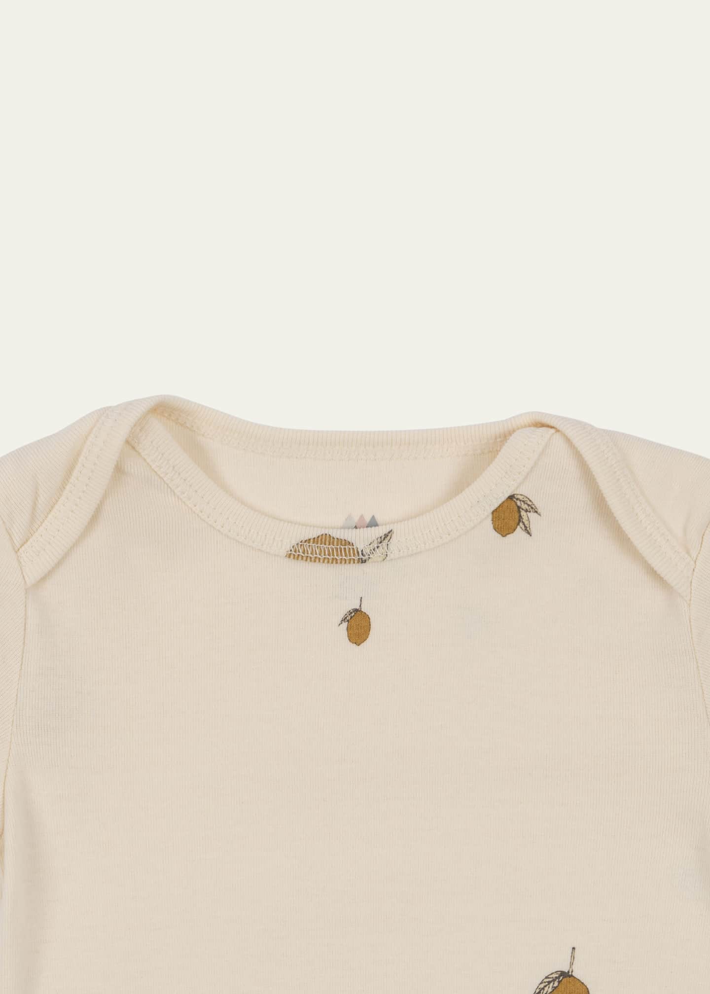 Konges Slojd Kid's Organic Cotton Bodysuit, Size 12M-3 Image 3 of 4