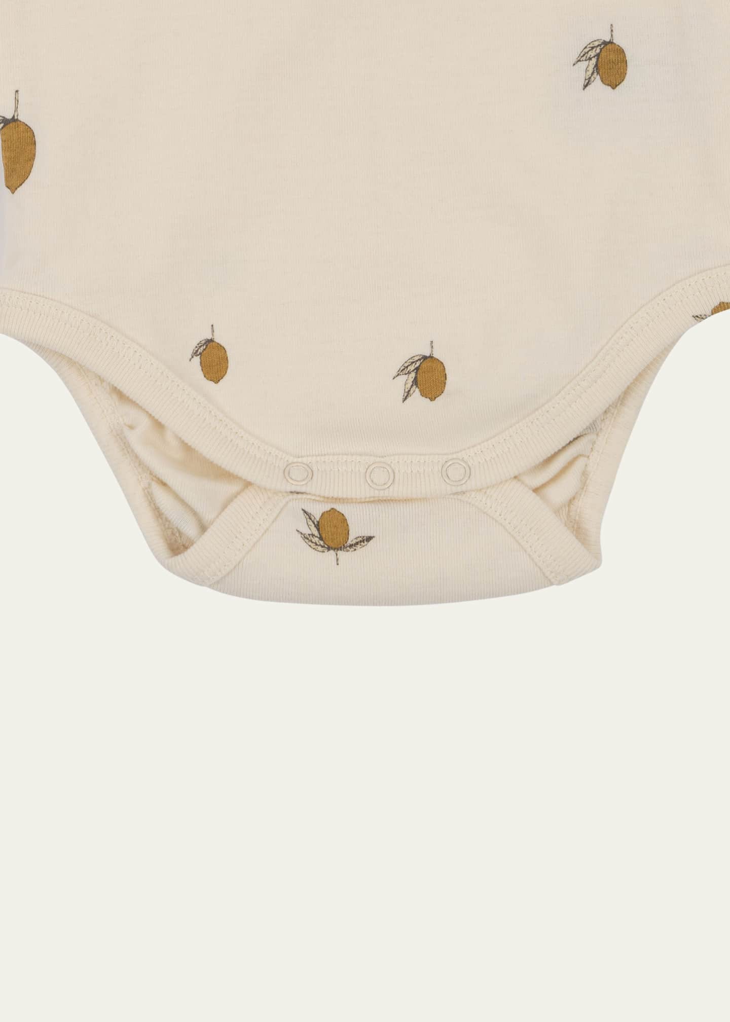 Konges Slojd Kid's Organic Cotton Bodysuit, Size 12M-3 Image 4 of 4