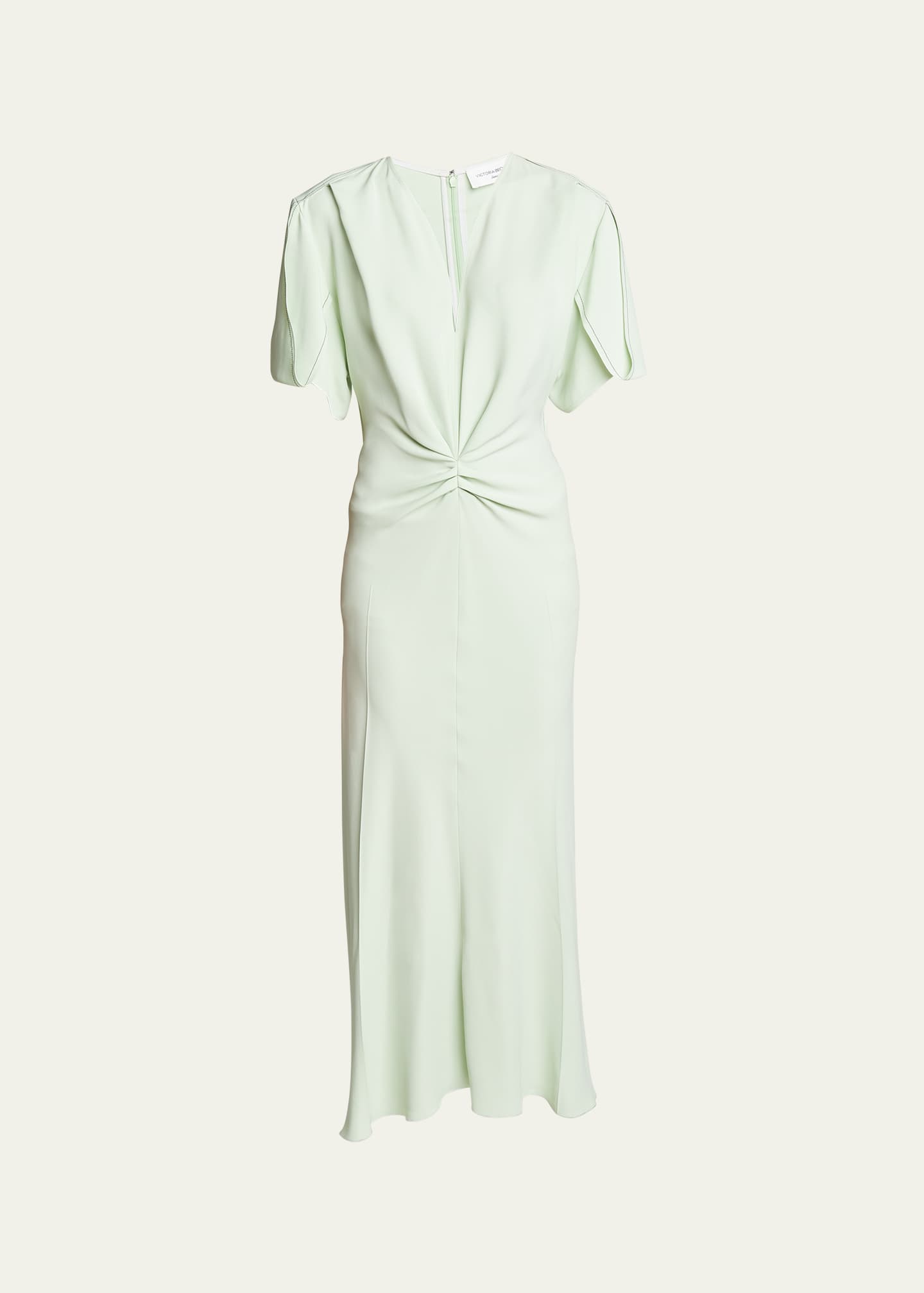 Victoria beckham v hot sale neck dress