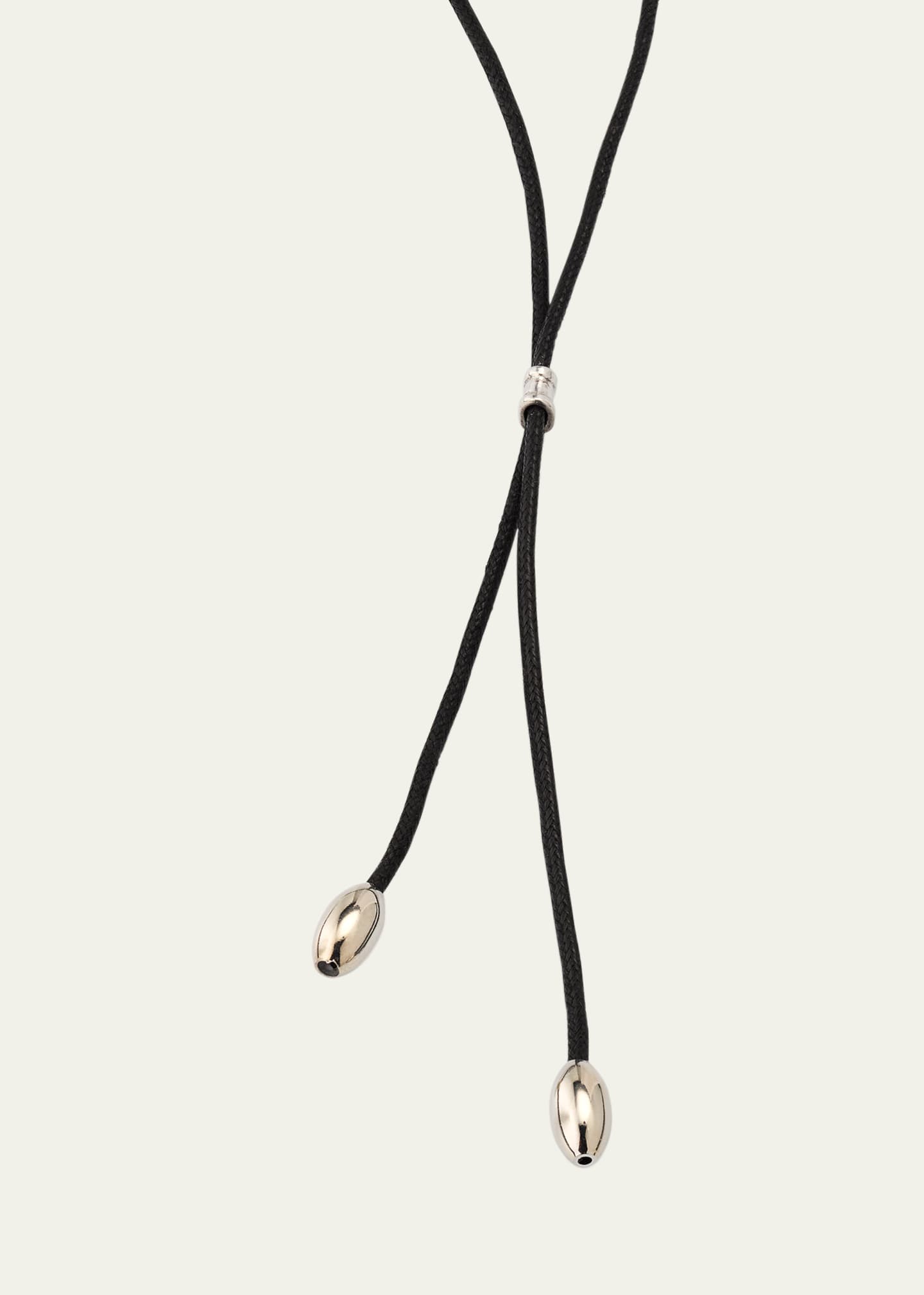 Ben-Amun Andrea Cord Pendant Necklace Image 4 of 4