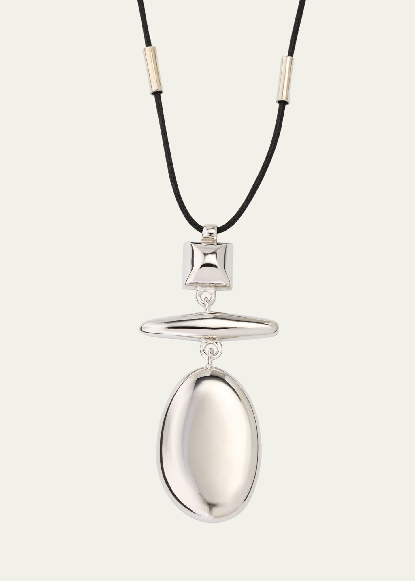 Ben-Amun Andrea Cord Pendant Necklace Image 1 of 4