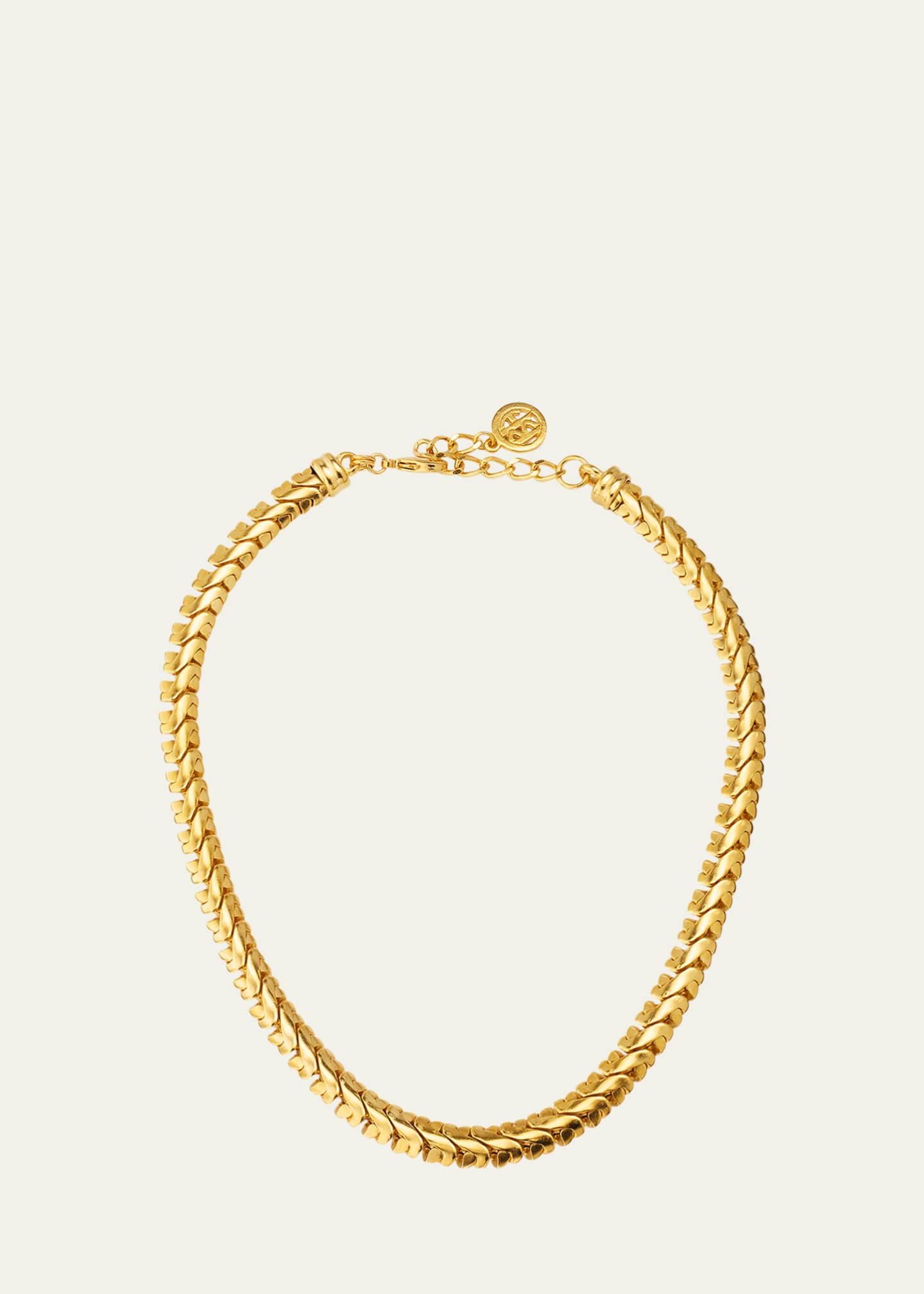 Ben-Amun Aurelia Gold Snake Necklace Image 1 of 4