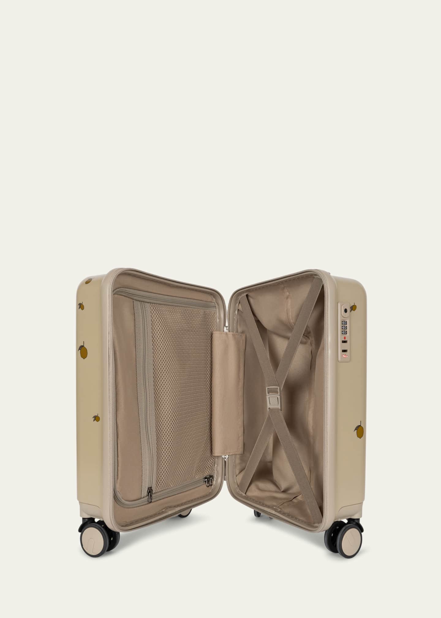 Konges Slojd Kid's Lemon Hard Shell Travel Suitcase - Bergdorf Goodman