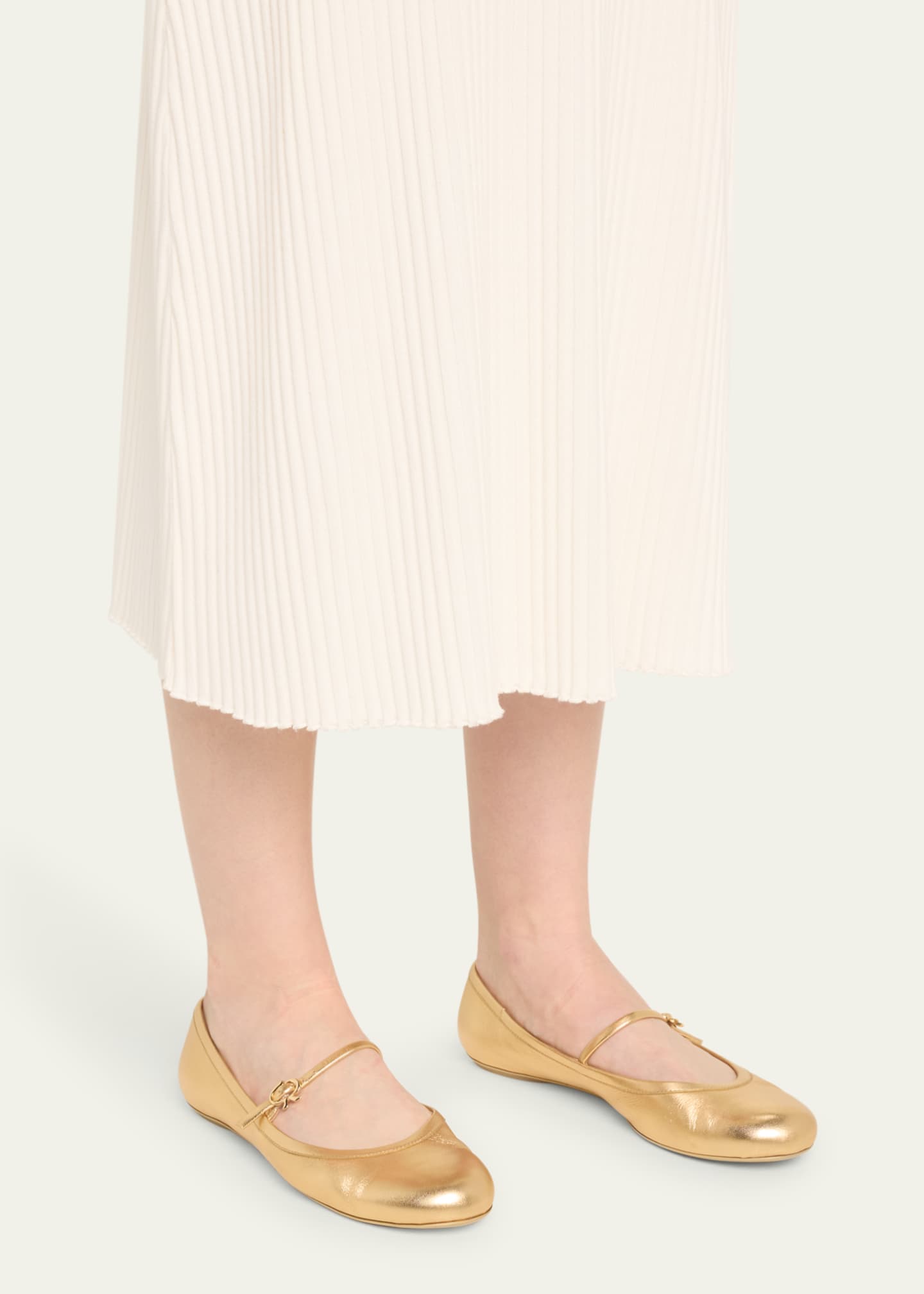 Gianvito Rossi Carla Flats Image 2 of 5